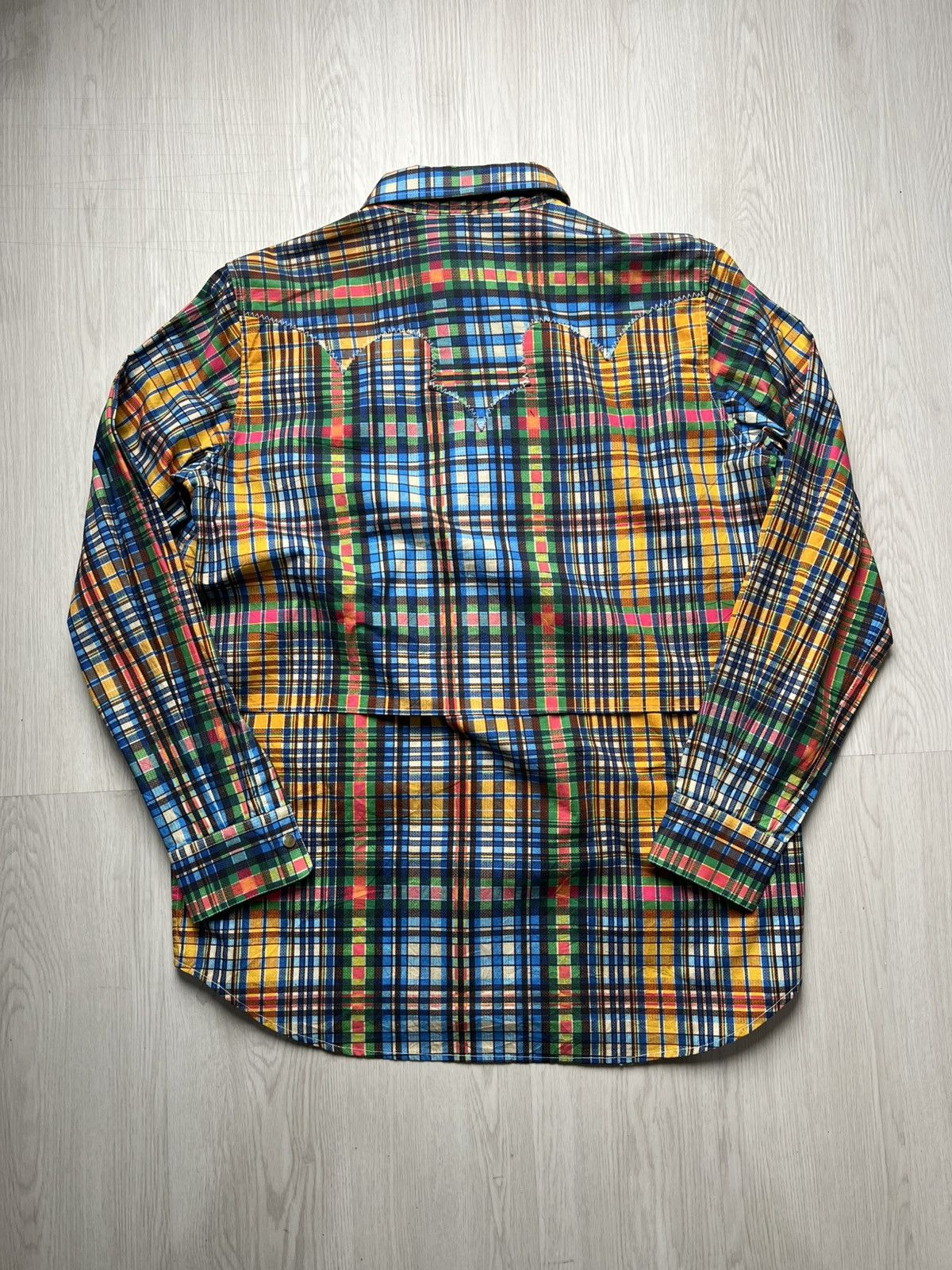Toga Pulla Toga Pulla Broad Western Check Shirt Size US M / EU 48-50 / 2 - 2 Thumbnail