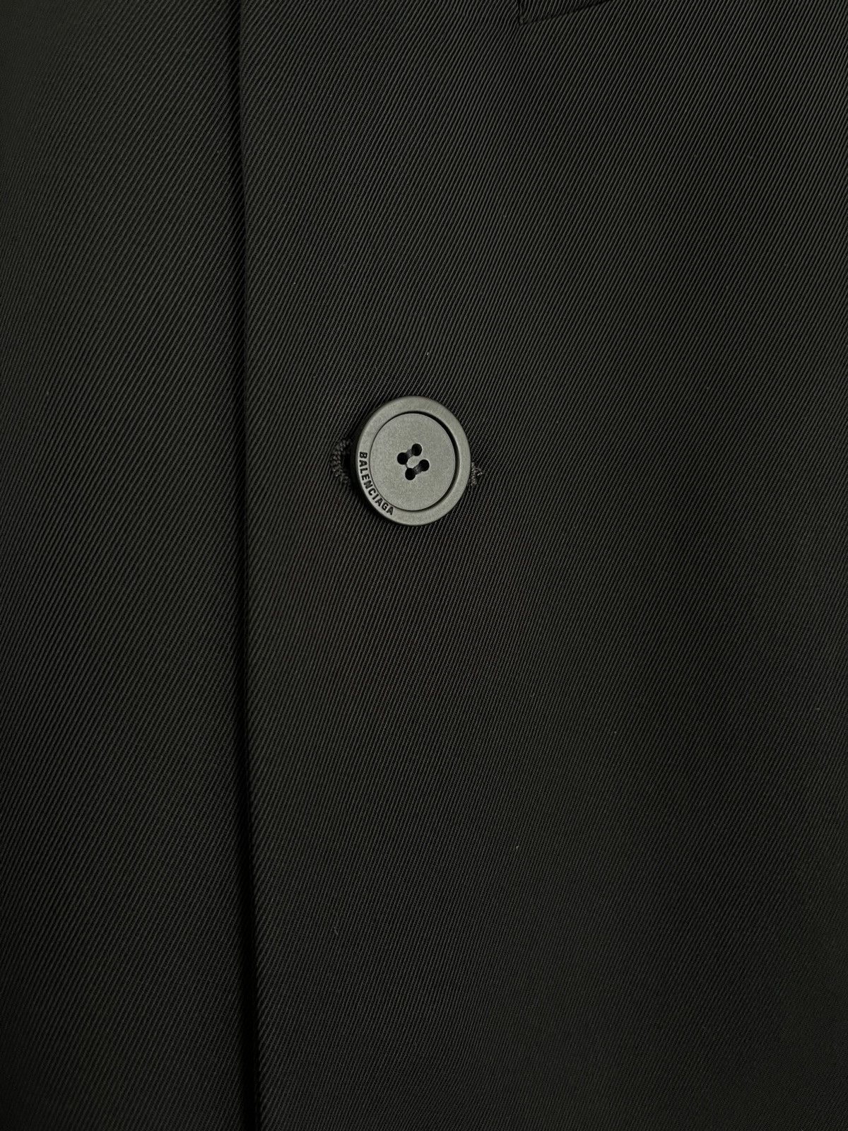 Balenciaga Balenciaga Blazer w checked collar Size 46R - 4 Thumbnail