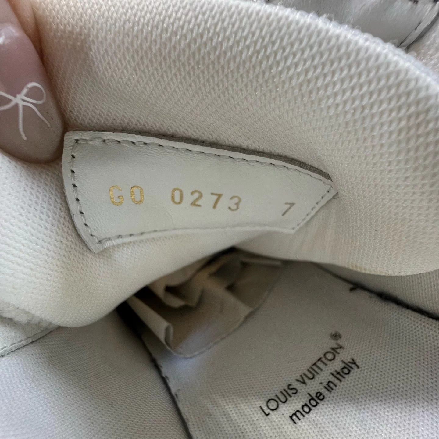 Louis Vuitton LV Trainer Black & White Denim 41 Size US 8 / EU 41 - 7 Thumbnail