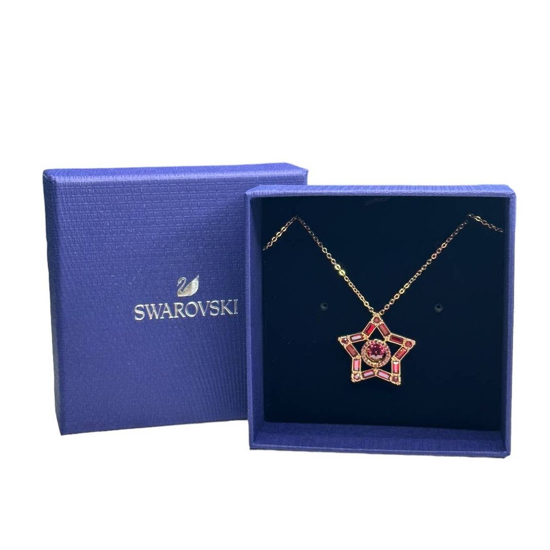 Swarovski Swarovski Stella Star Rose Gold plated Necklace Size ONE SIZE - 2 Thumbnail