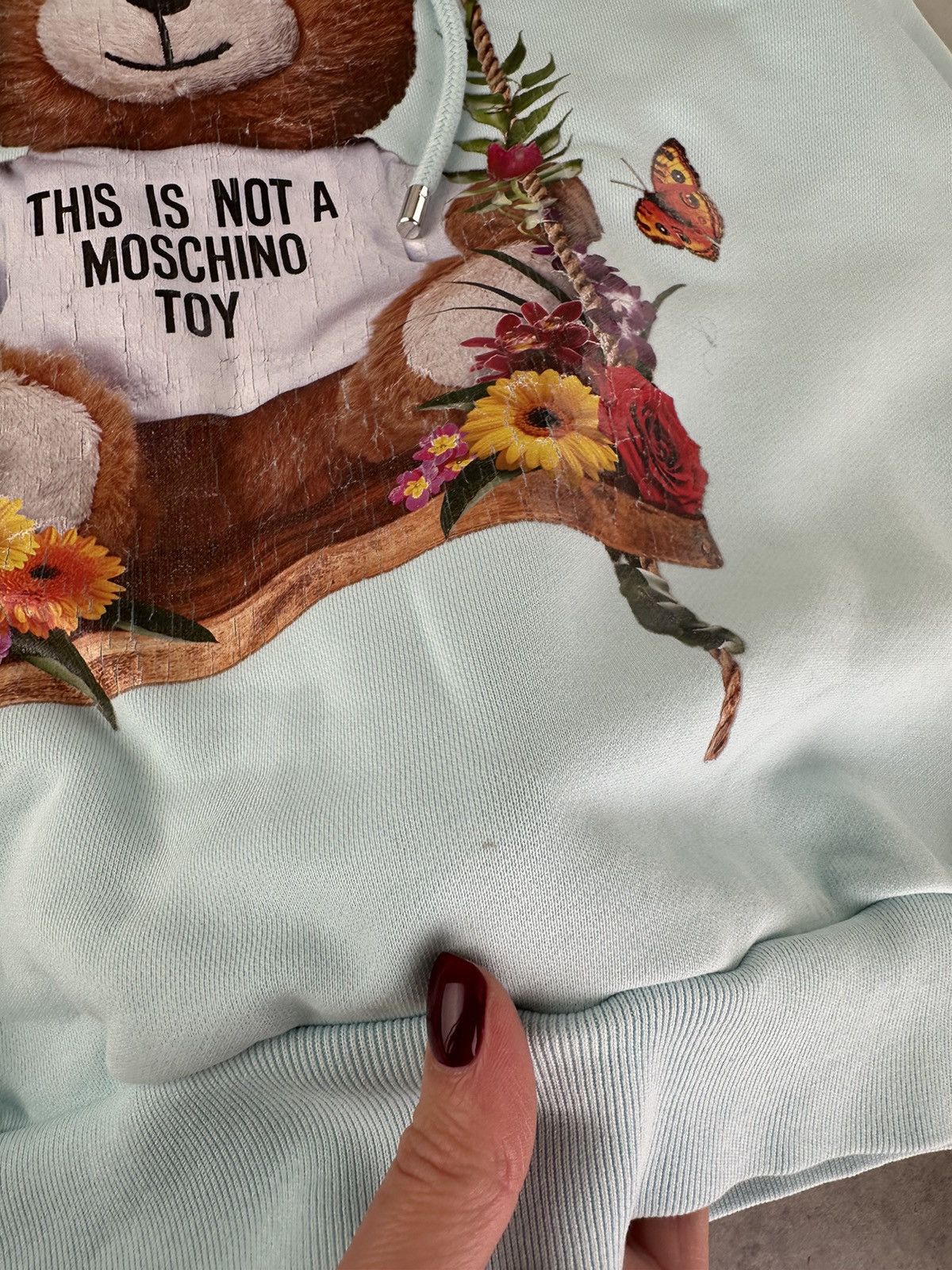 Moschino Moschino Printed Hoodie Size S / US 4 / IT 40 - 9 Thumbnail