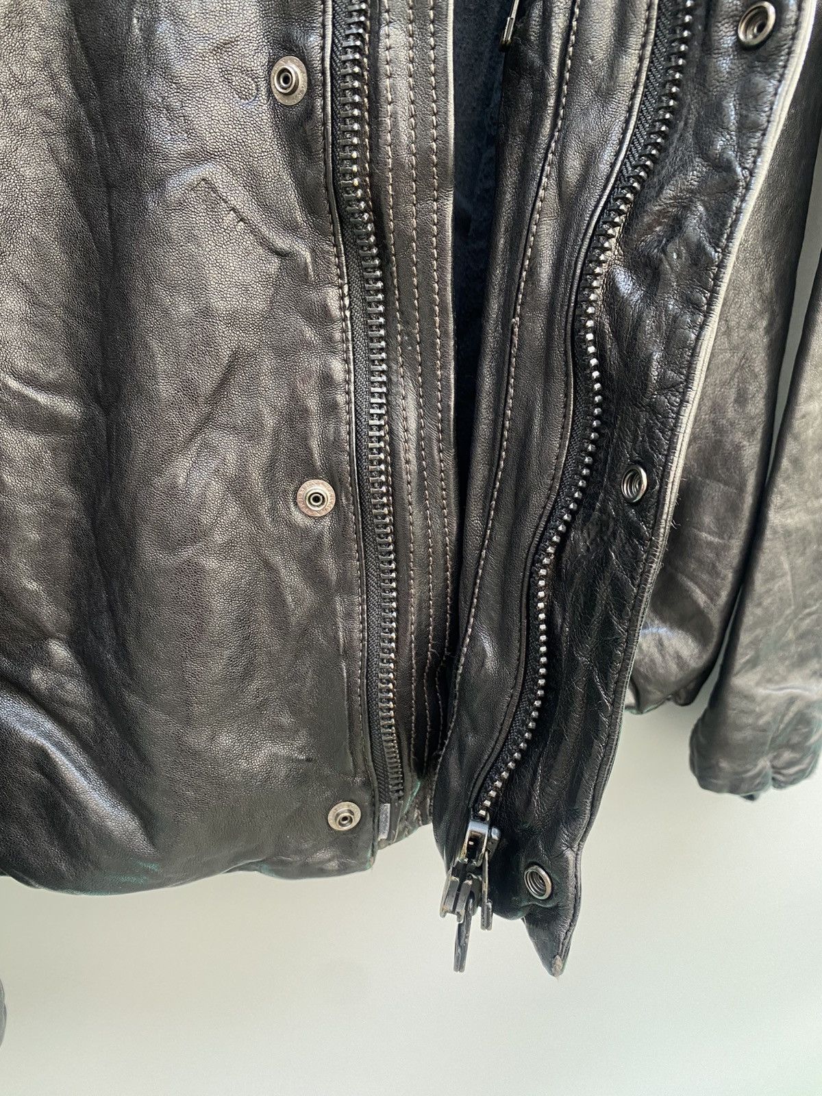 TROVE Trove Avant Garde Leather Jacket Size US S / EU 44-46 / 1 - 14 Thumbnail