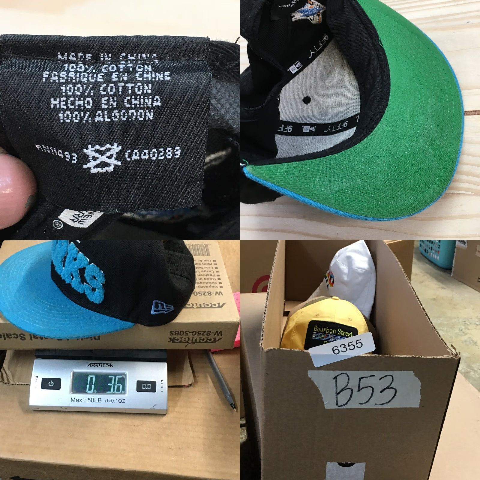 New Era New Era San Jose Sharks Snapback Cap Hat Mens One Size Black Blue Adjustable Size ONE SIZE - 9 Thumbnail