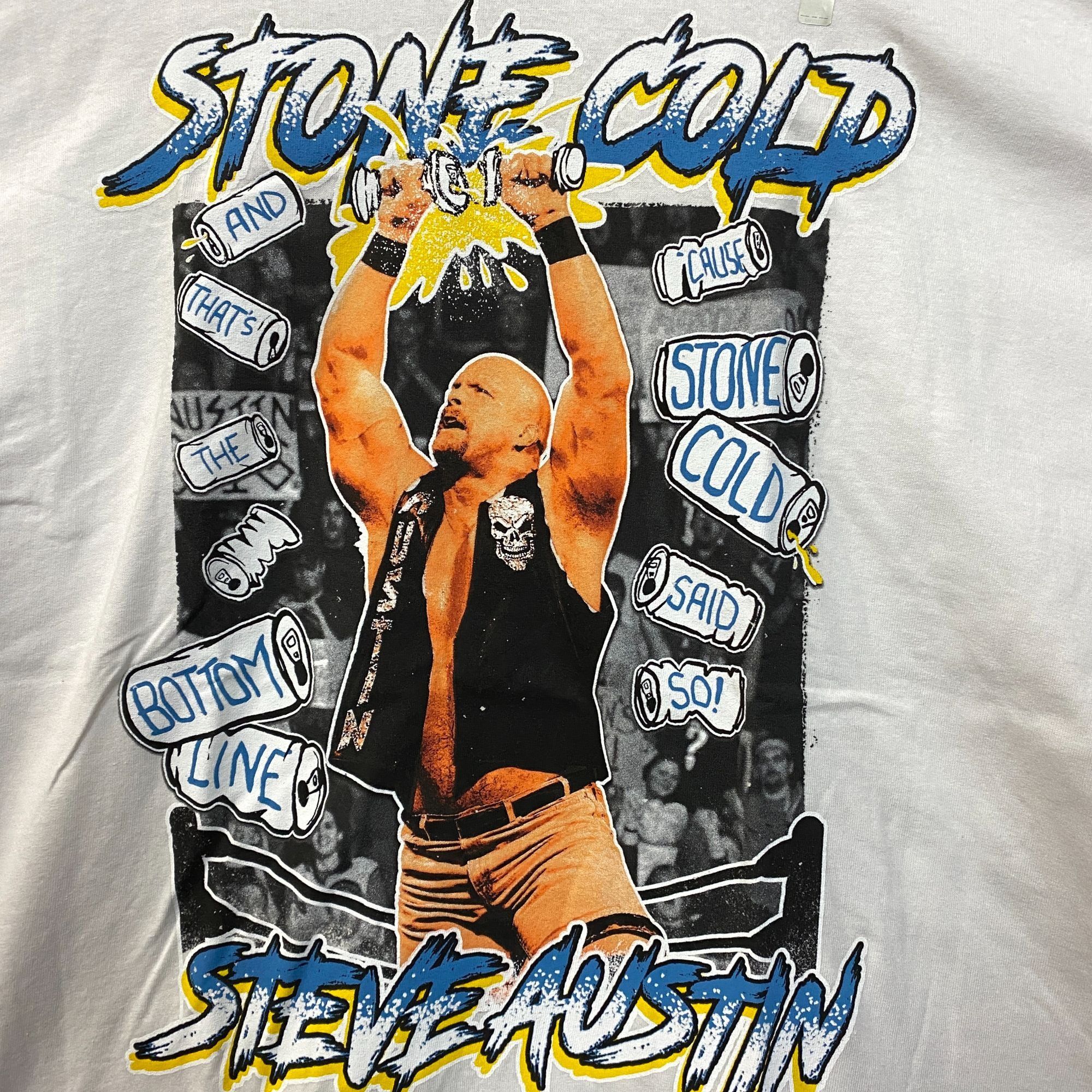 WWE WWE Stone Cold Steve Austin Superimposed Graphic T-Shirt Lar Size US L / EU 52-54 / 3 - 2 Thumbnail