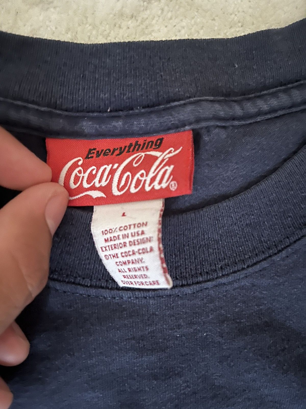 Coca Cola ANTIQUE COCA-COLA TEE GRAILED Size US M / EU 48-50 / 2 - 2 Thumbnail