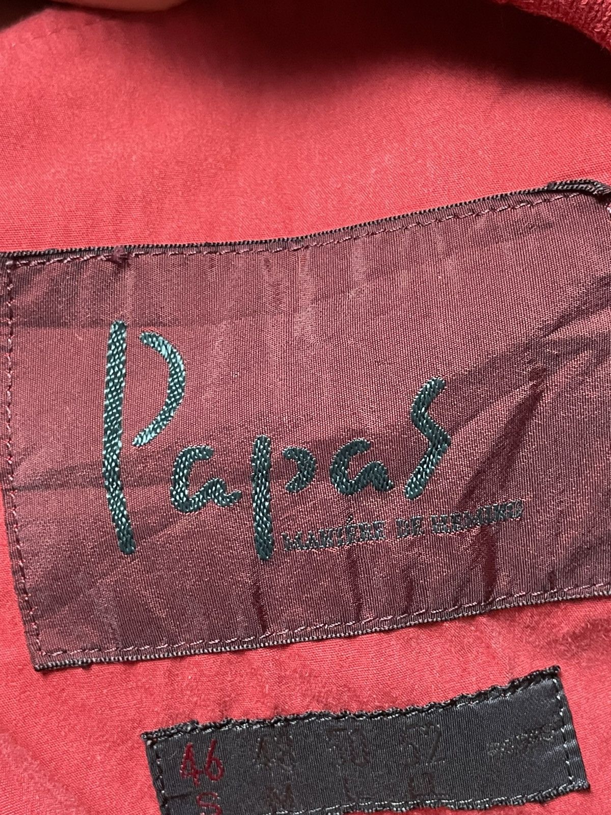 Japanese Brand × Vintage Vintage PAPAS Down Light Zipper Jacket (94) Size US XXS / EU 40 - 9 Thumbnail
