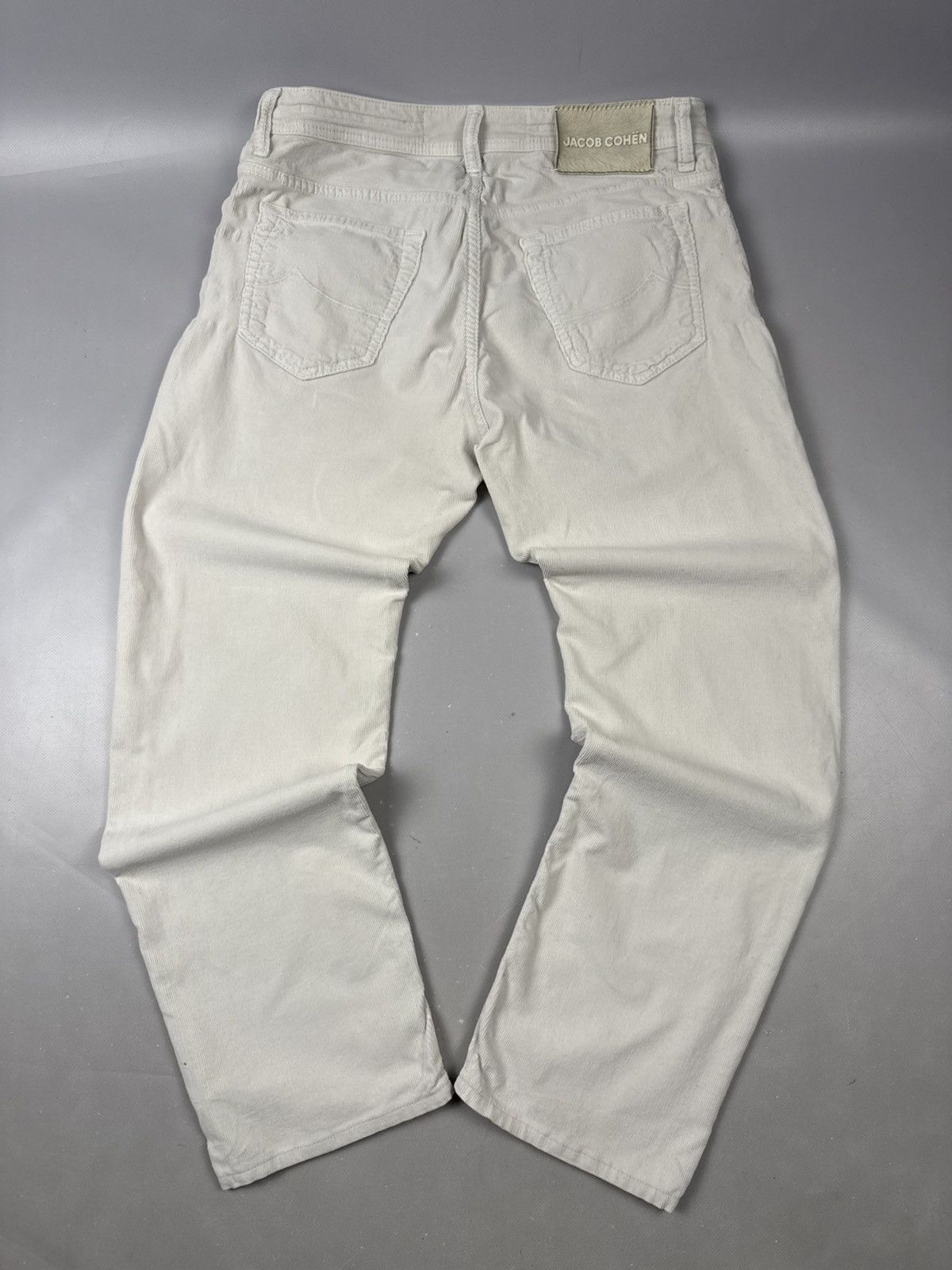 Jacob Cohen Jacob cohën curdoroy pants white baggy fit size w34 Size US 34 / EU 50 - 2 Thumbnail
