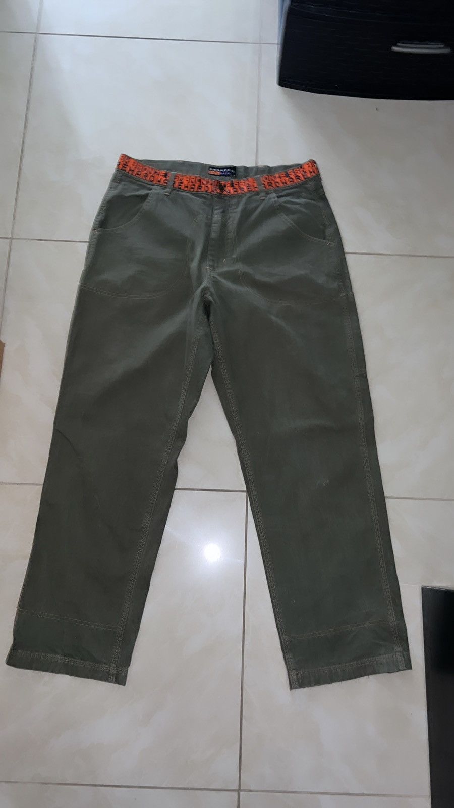 image of Bronze 56K Pants in Army Green, Men's (Size 32)