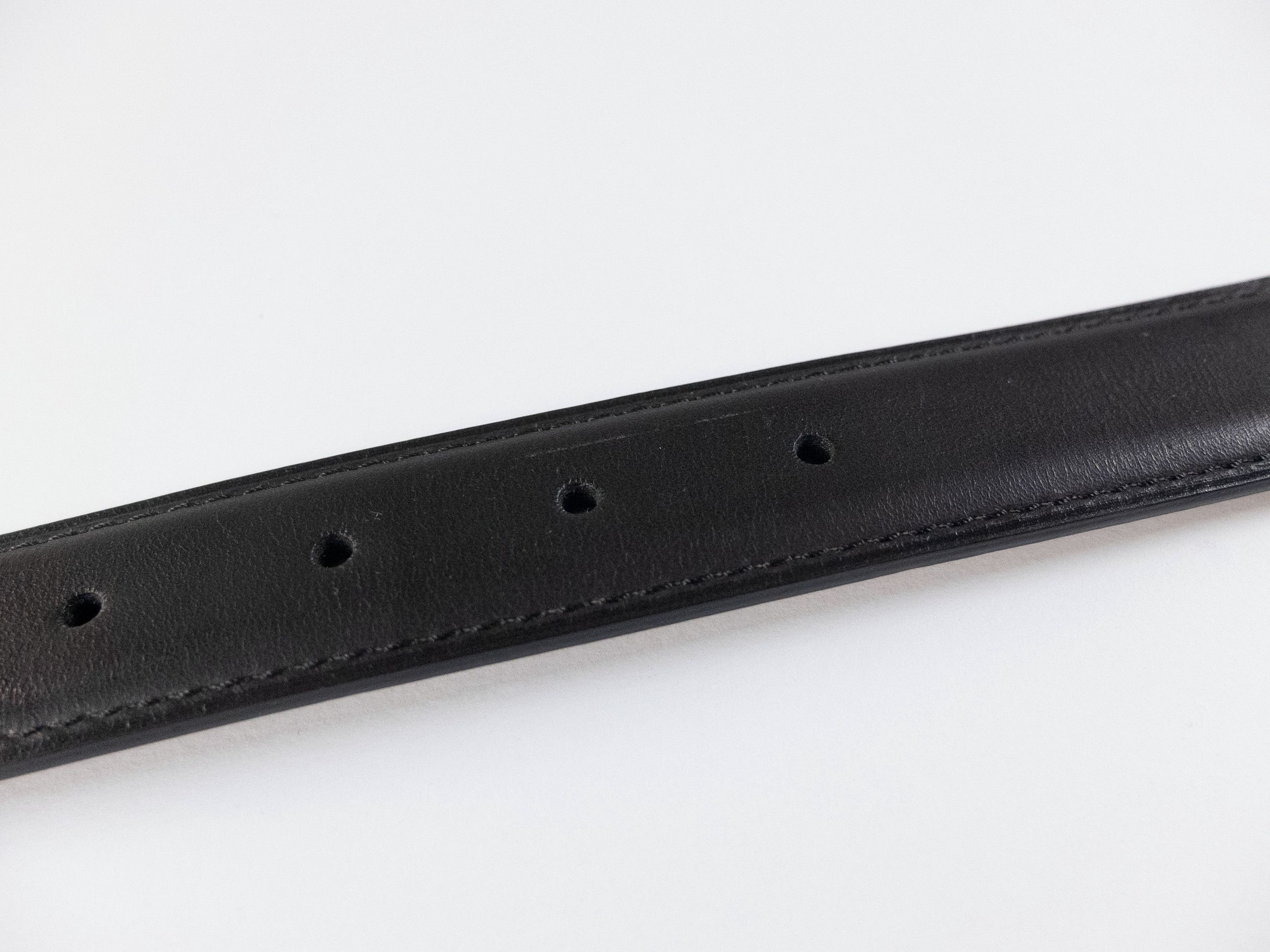 Berluti BERLUTI Paris black classic leather belt Size 80 Size 32 - 7 Thumbnail