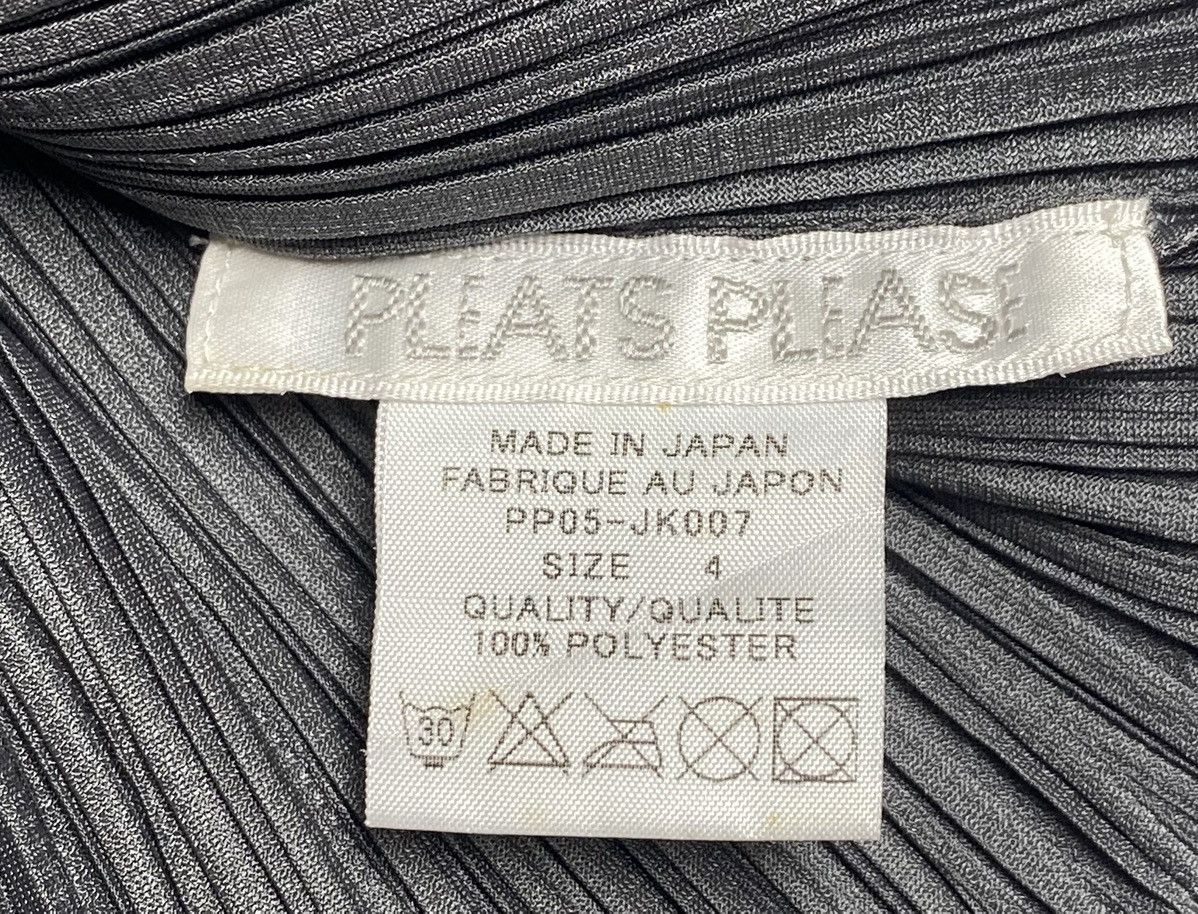 Pleats Please Issey Miyake Issey Miyake Pleats Please - Mock Neck Blouse Size L / US 10 / IT 46 - 8 Thumbnail