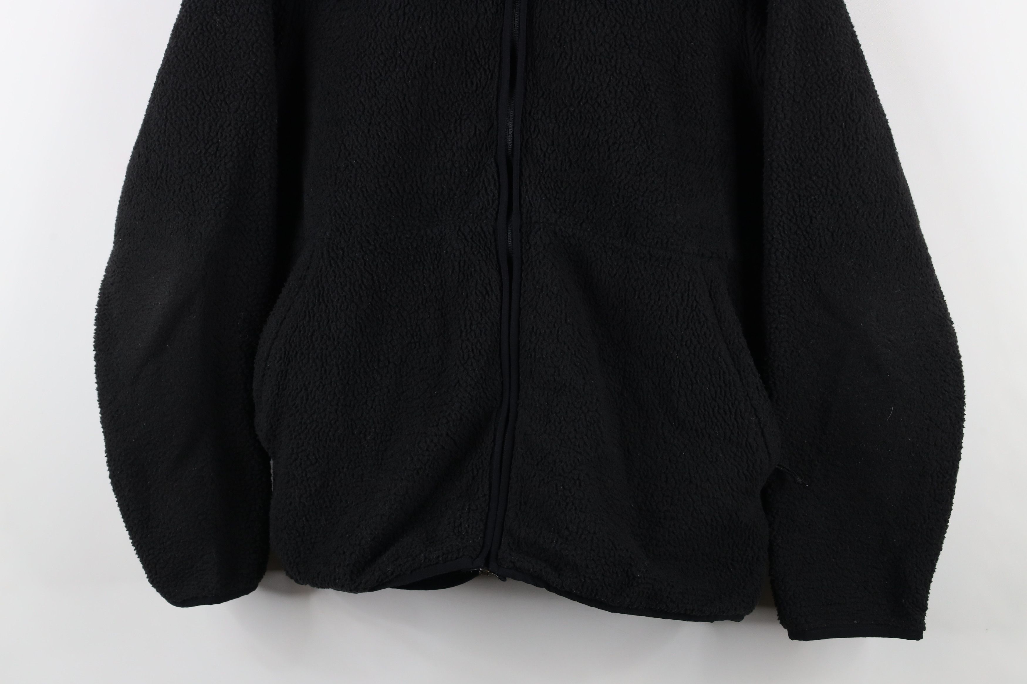 The North Face × Vintage The North Face Spell Out Deep Pile Fleece Full Zip Jacket Size US M / EU 48-50 / 2 - 3 Thumbnail