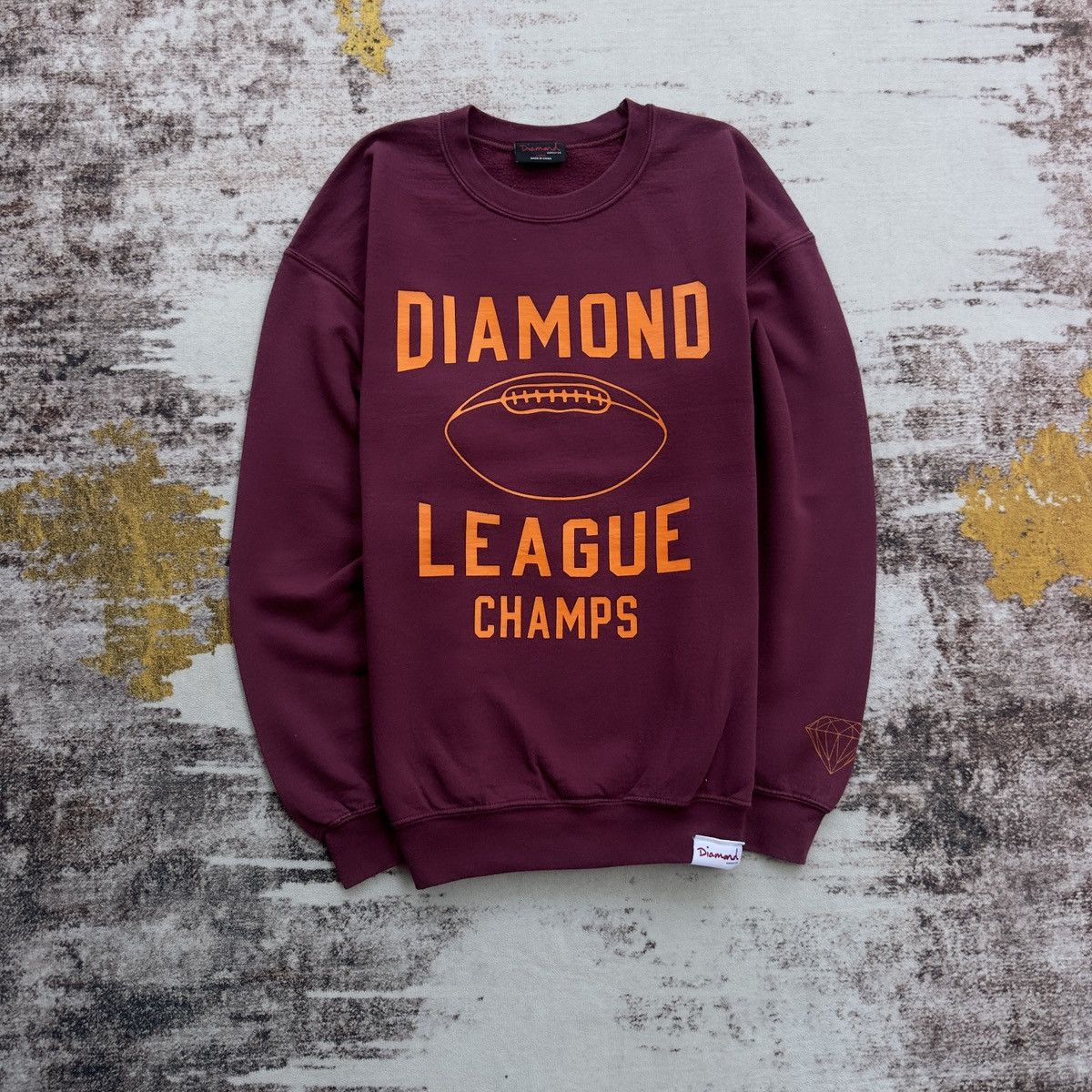 Diamond Supply Co. DIAMOND SUPPLY CO SWEATSHIRT SKATEBOARD BIG LOGO Size US L / EU 52-54 / 3 - 1 Thumbnail