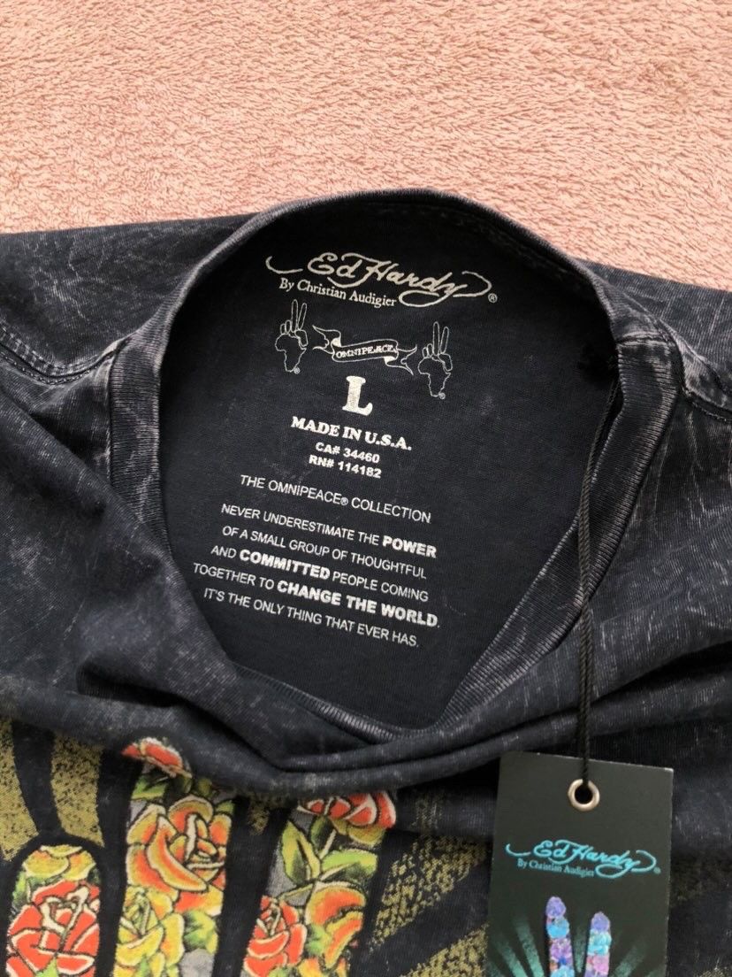 Designer Ed Hardy New Tee size L designer Size US L / EU 52-54 / 3 - 3 Thumbnail