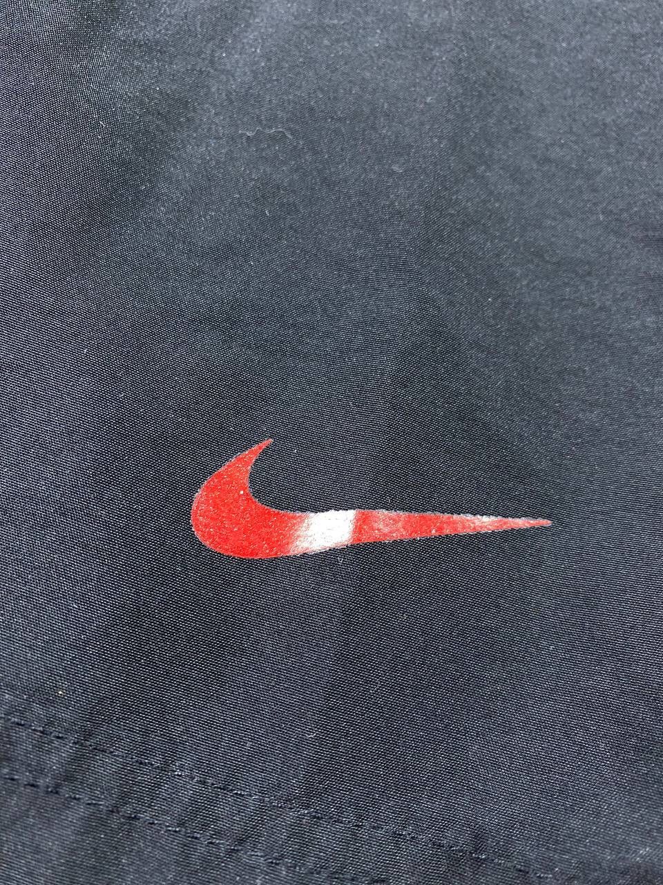 Nike × Vintage 90's NIKE SWOOSH LOGO Y2K RARE RETRO SHORTS Size US 30 / EU 46 - 23 Thumbnail