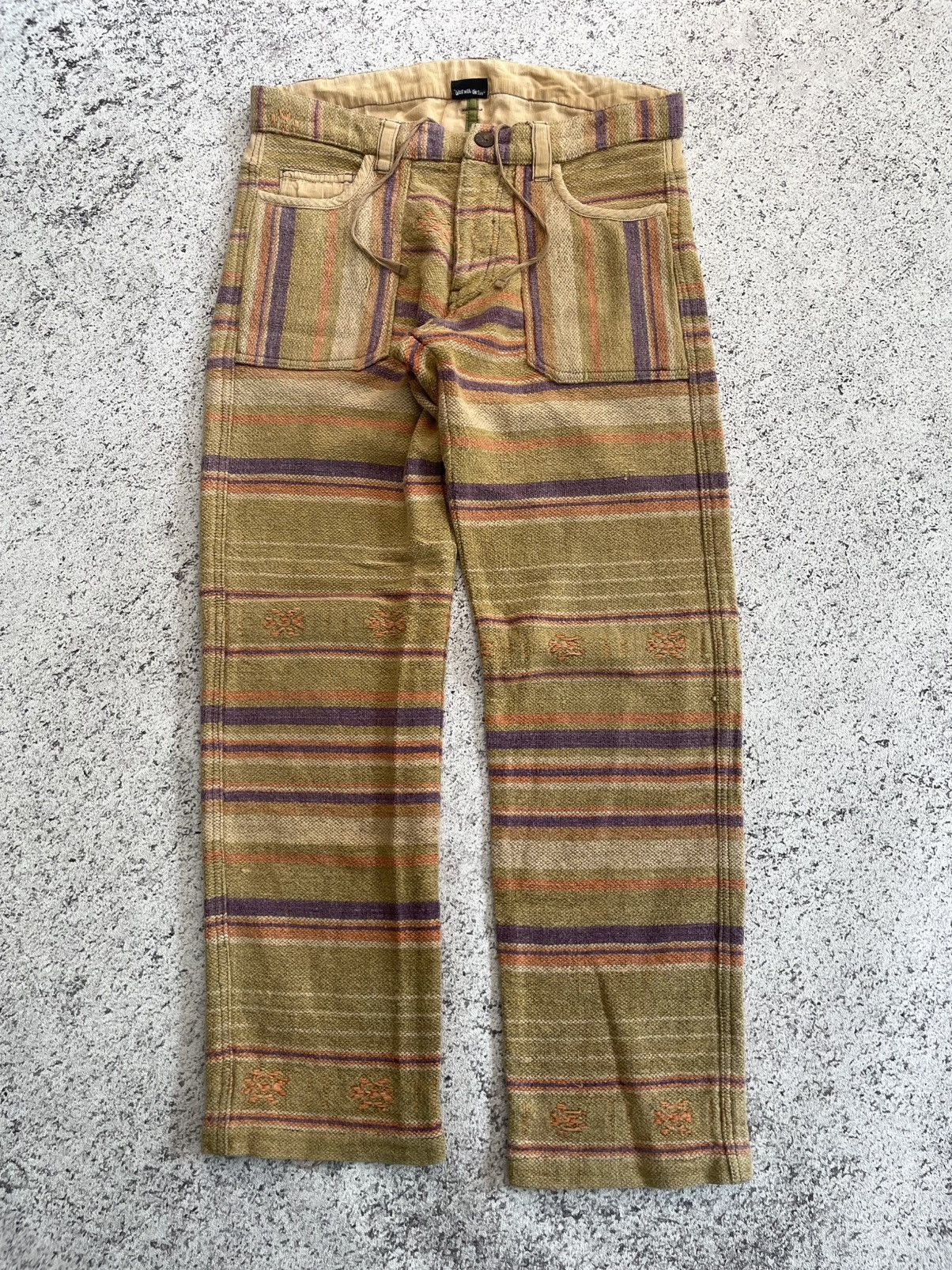 Kapital style Amina Art Relaxed pant / visvim