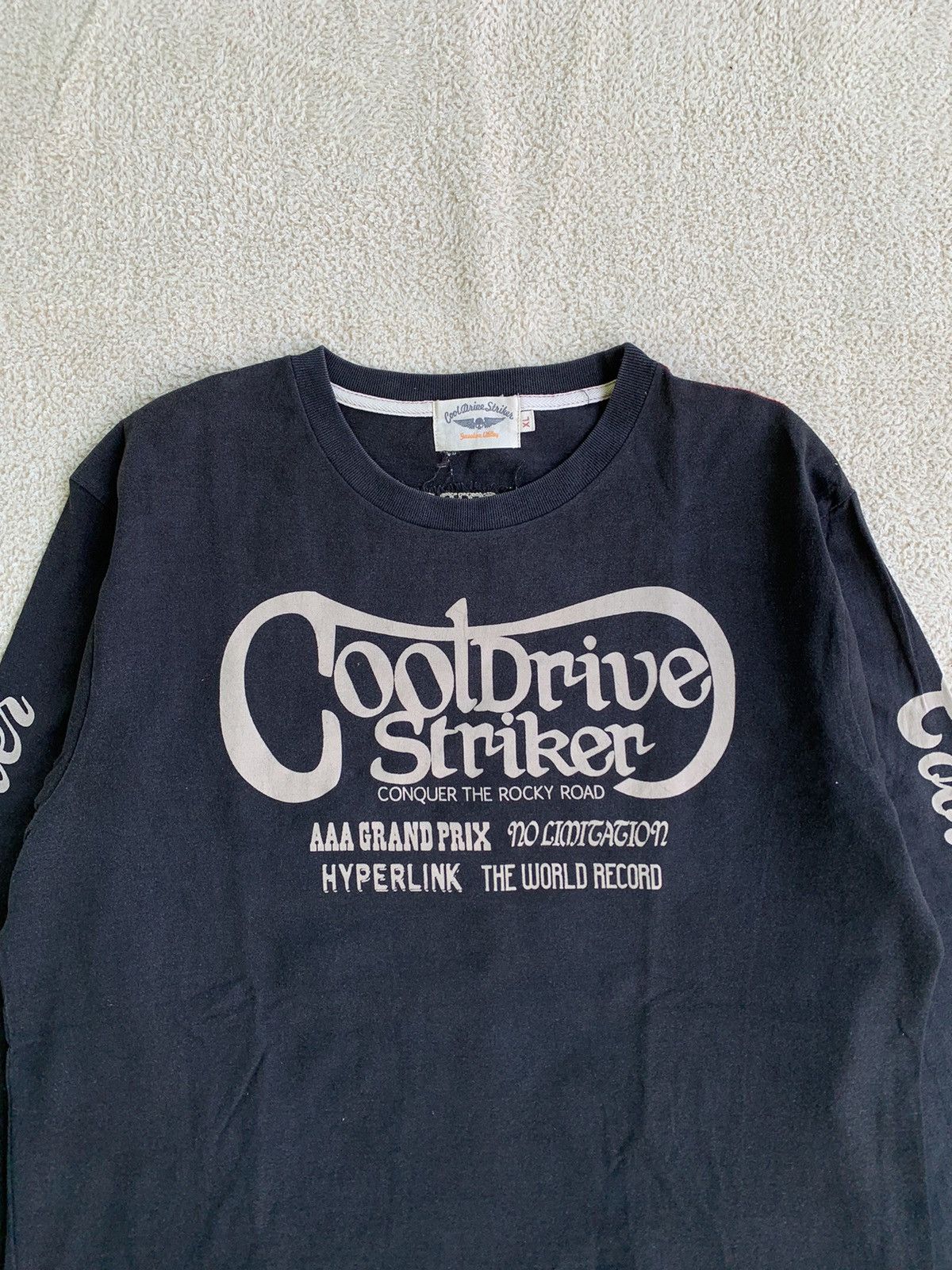 Harley Davidson × Japanese Brand × Vintage Vintage Cool Drive Striker Longsleeve T-shirt Size US L / EU 52-54 / 3 - 4 Thumbnail