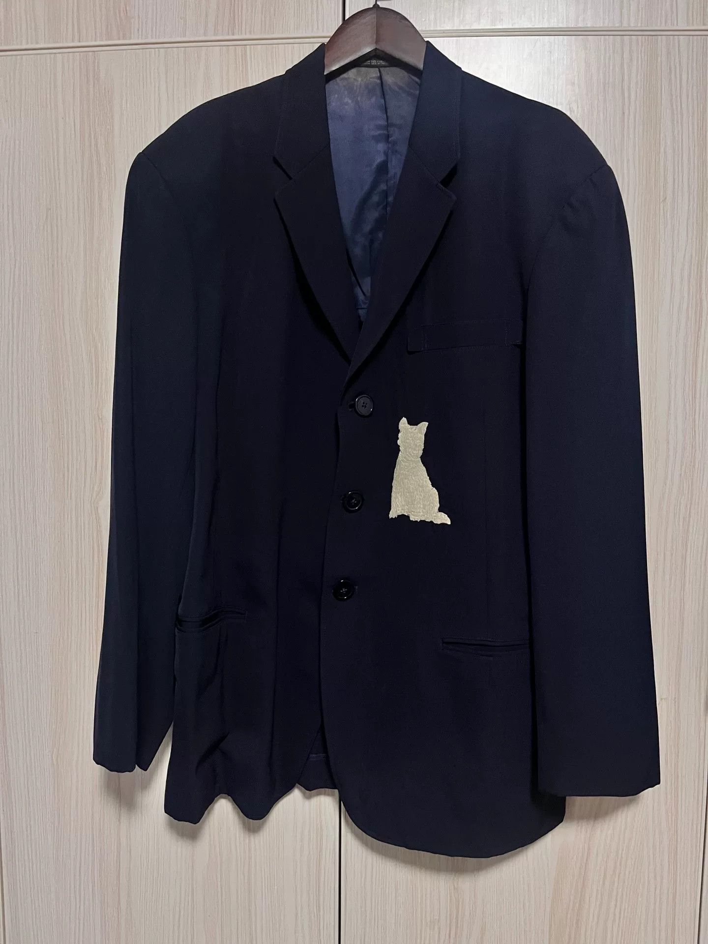 Yohji Yamamoto Yohji Yamamoto Vintage Jacket in Black Size US S / EU 44-46 / 1 - 1 Thumbnail
