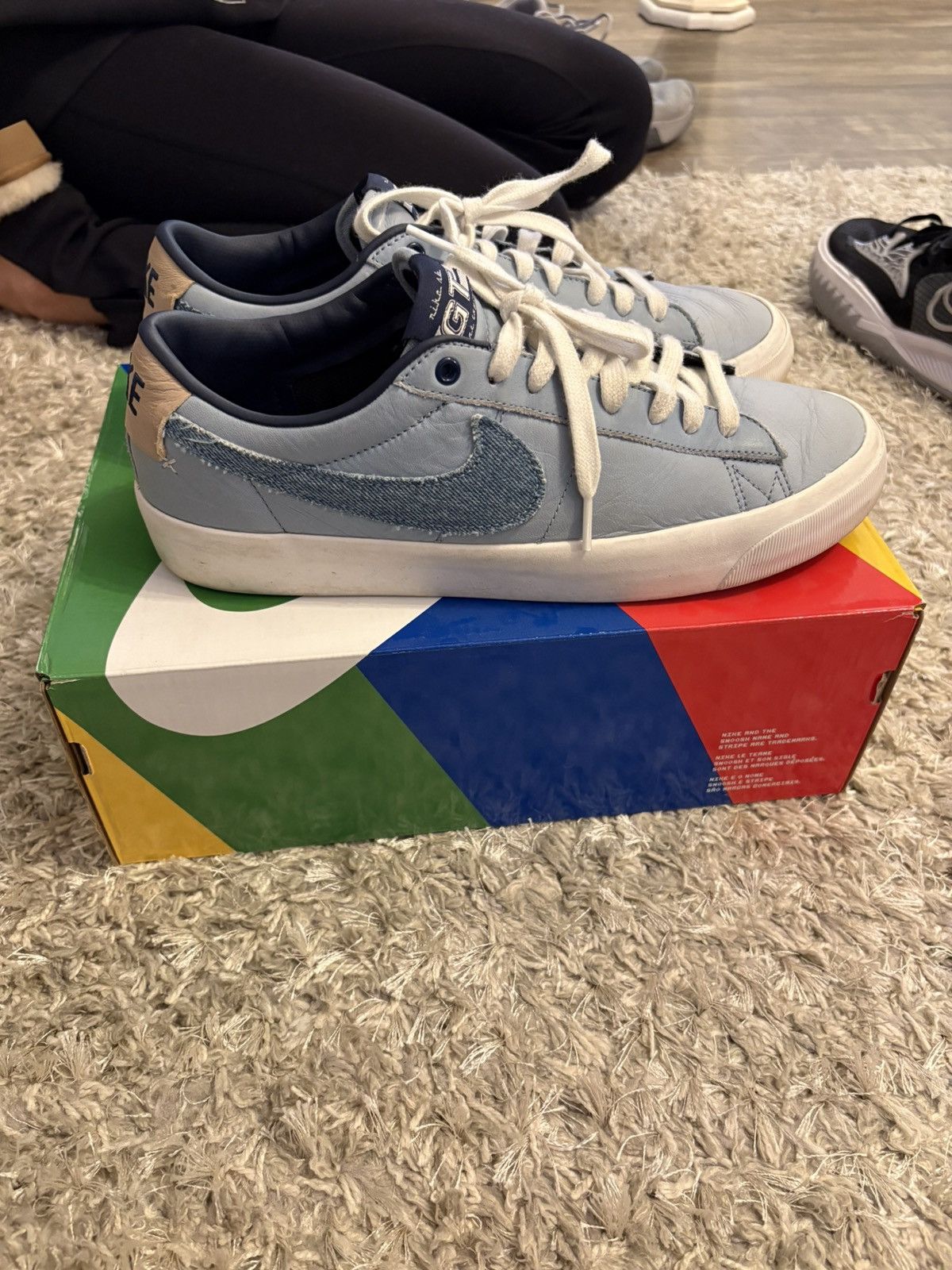 Nike SB Zoom Blazer Low Pro GT PRM Size US 11 / EU 44 - 4 Thumbnail