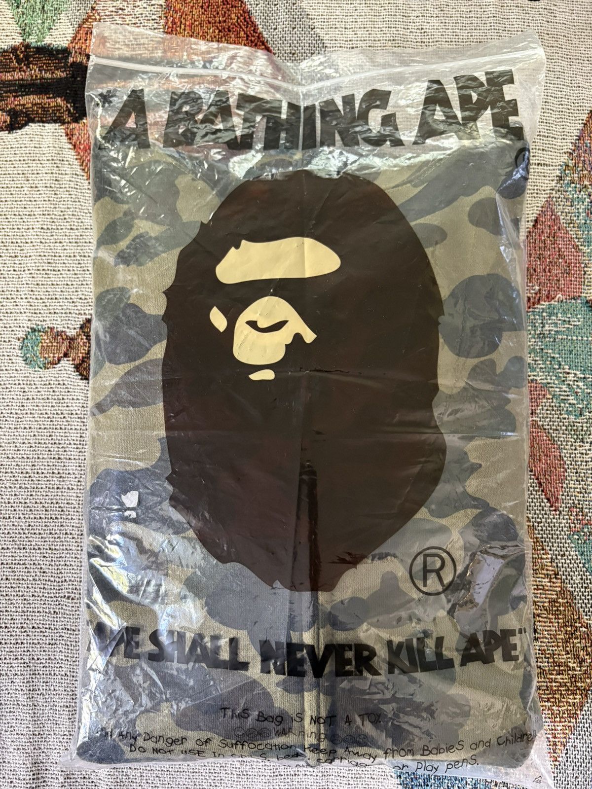 Bape A Bathing Ape BAPE PONR 1st Camo Shark Full Zip Hoodie Size US XL / EU 56 / 4 - 10 Thumbnail