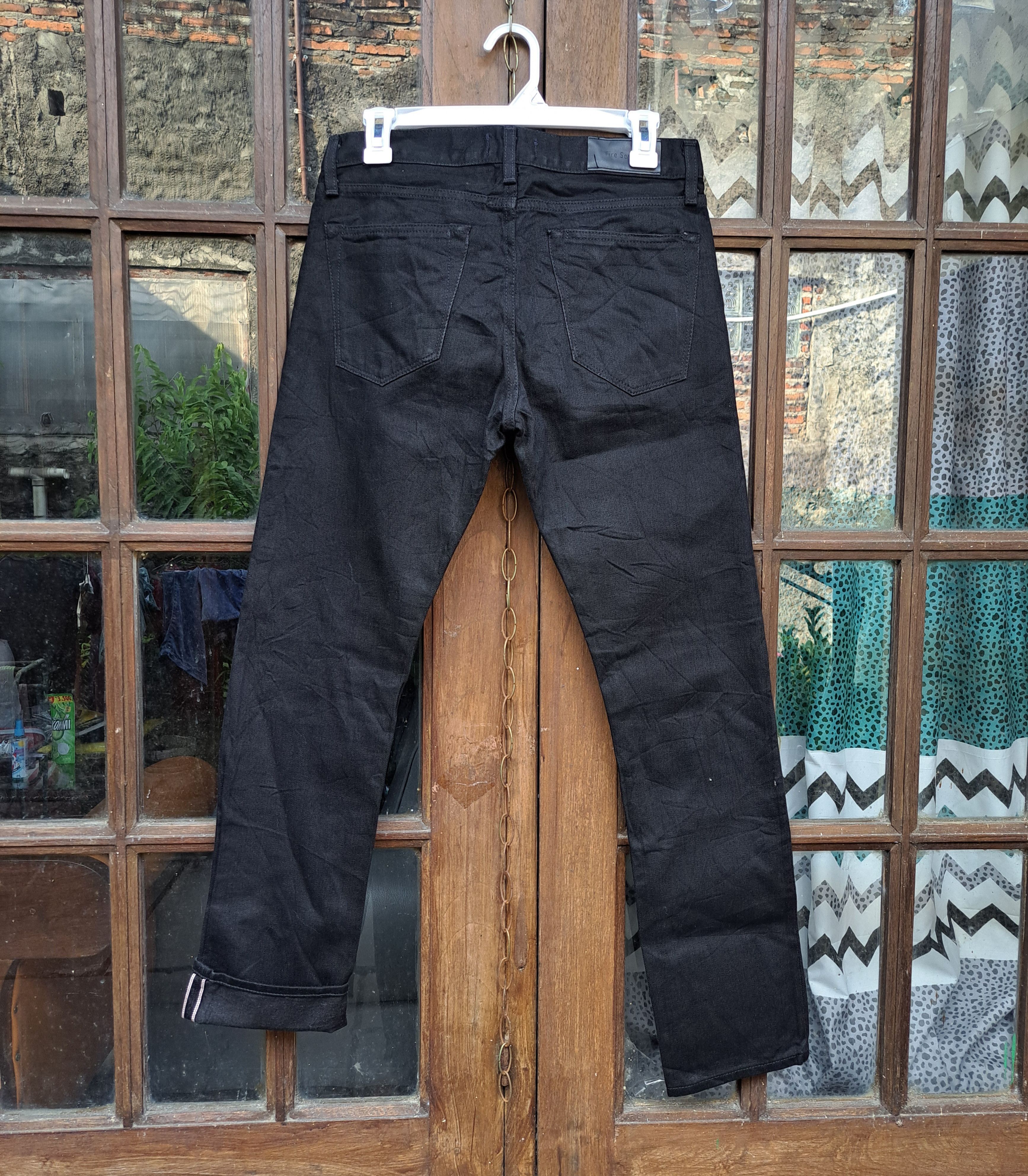 Japanese Brand Fire Service Japan Denim Selvedge Skinny Cut Sz 30 Size US 30 / EU 46 - 6 Thumbnail
