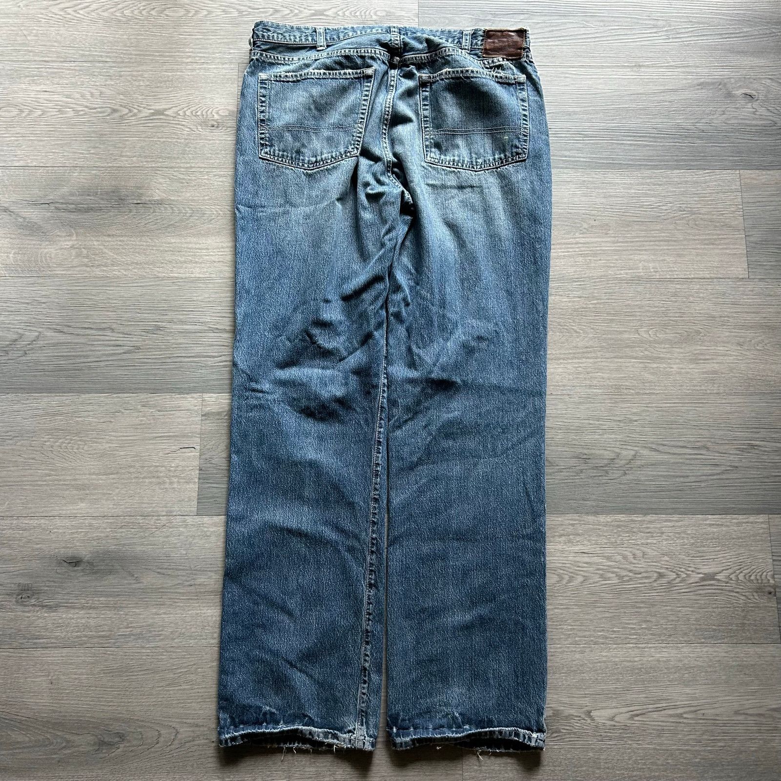 Polo Ralph Lauren Vintage Polo Ralph Lauren Straight Leg Distressed Jeans Size US 34 / EU 50 - 8 Thumbnail