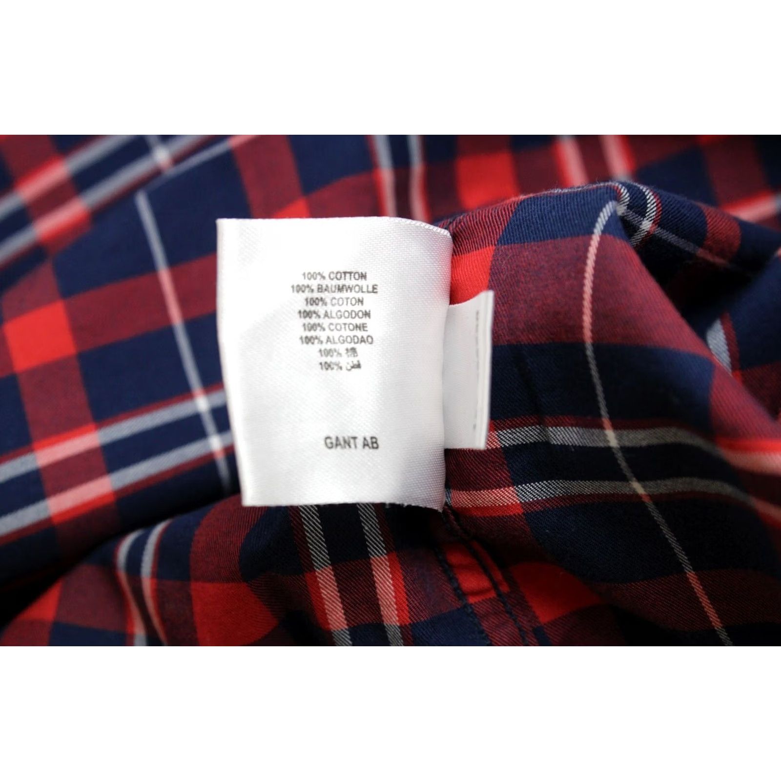 Gant Gant Burlington Twill Shirt Men's 2XL Casual Plaid Button Down Size US XXL / EU 58 / 5 - 6 Thumbnail