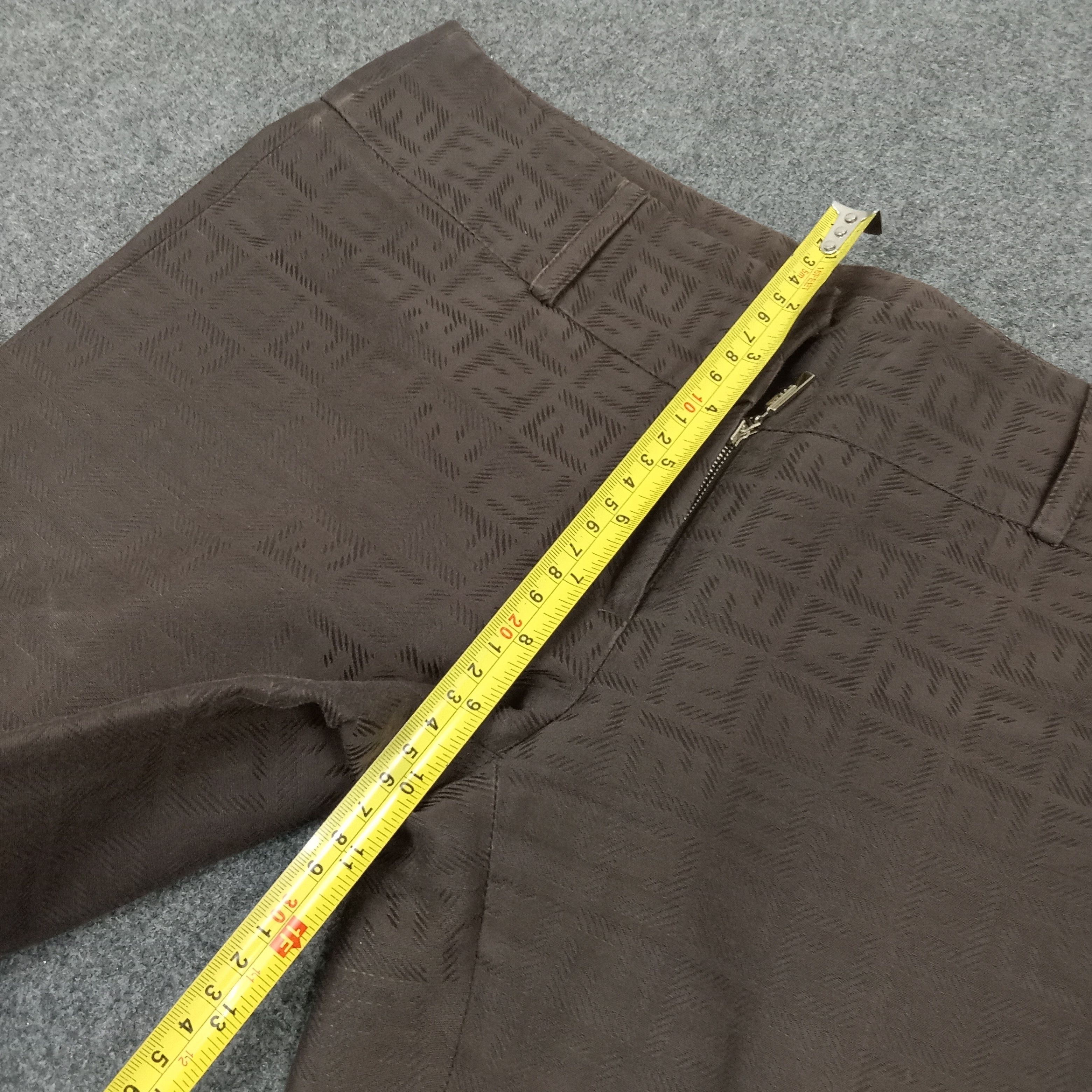 Fendi Fendi Monogram Luxury Trsouser Pants C258N27 Size US 28 / EU 44 - 9 Thumbnail