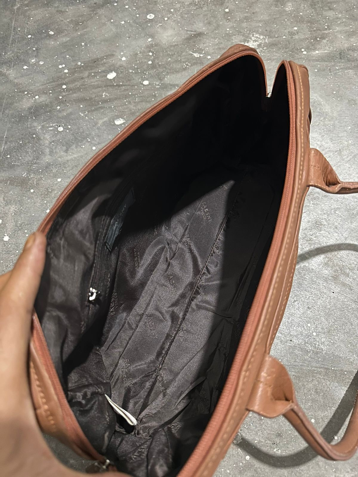 Y's × Yohji Yamamoto 🔥Ysaccs by Yohji Yamamoto leather bag Size ONE SIZE - 9 Thumbnail