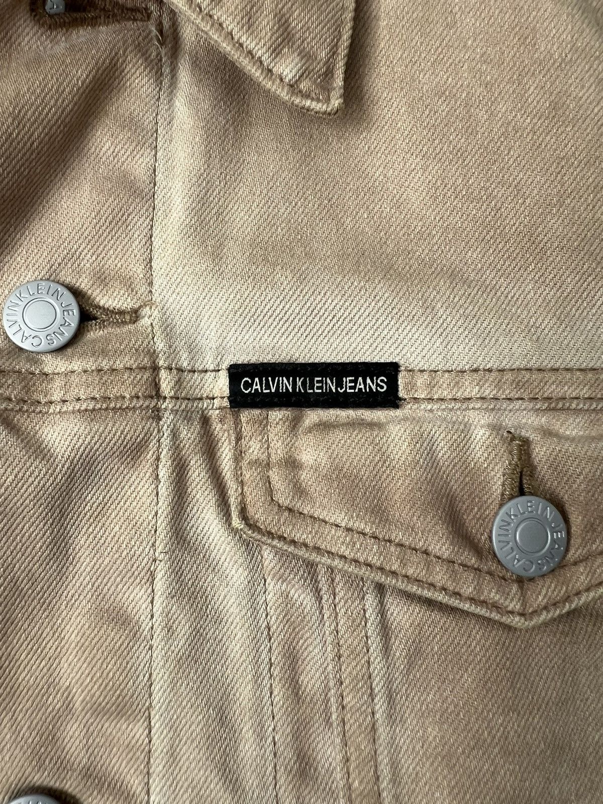 Calvin Klein Calvin Klein denim trucker jacket Size US XS / EU 42 / 0 - 4 Thumbnail