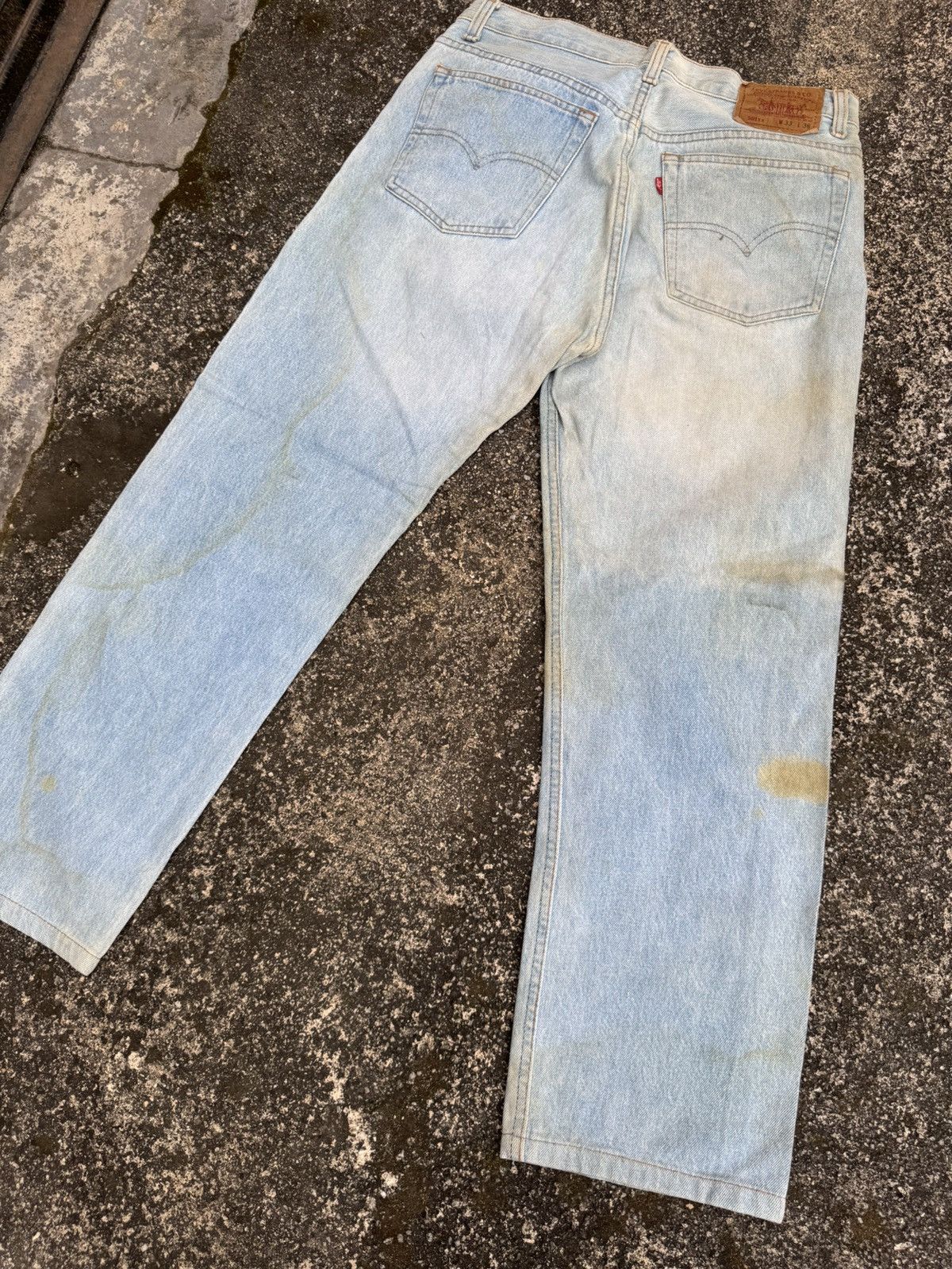 Levi's × Vintage Vintage 80s Levis 501xx USA denim jeans Size US 31 - 8 Thumbnail