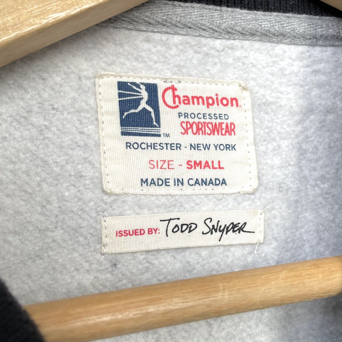 Champion × Todd Snyder Champion Running Man X Todd Snyder JP Repro Ivy Sweatshirt Size US S / EU 44-46 / 1 - 7 Thumbnail