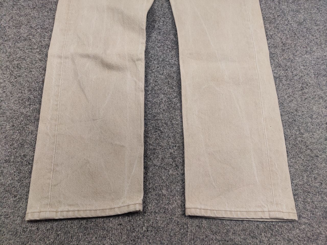 Levi's Vintage 90's Levis 501 Light beige Denim Jeans USa Style Size US 31 - 5 Thumbnail