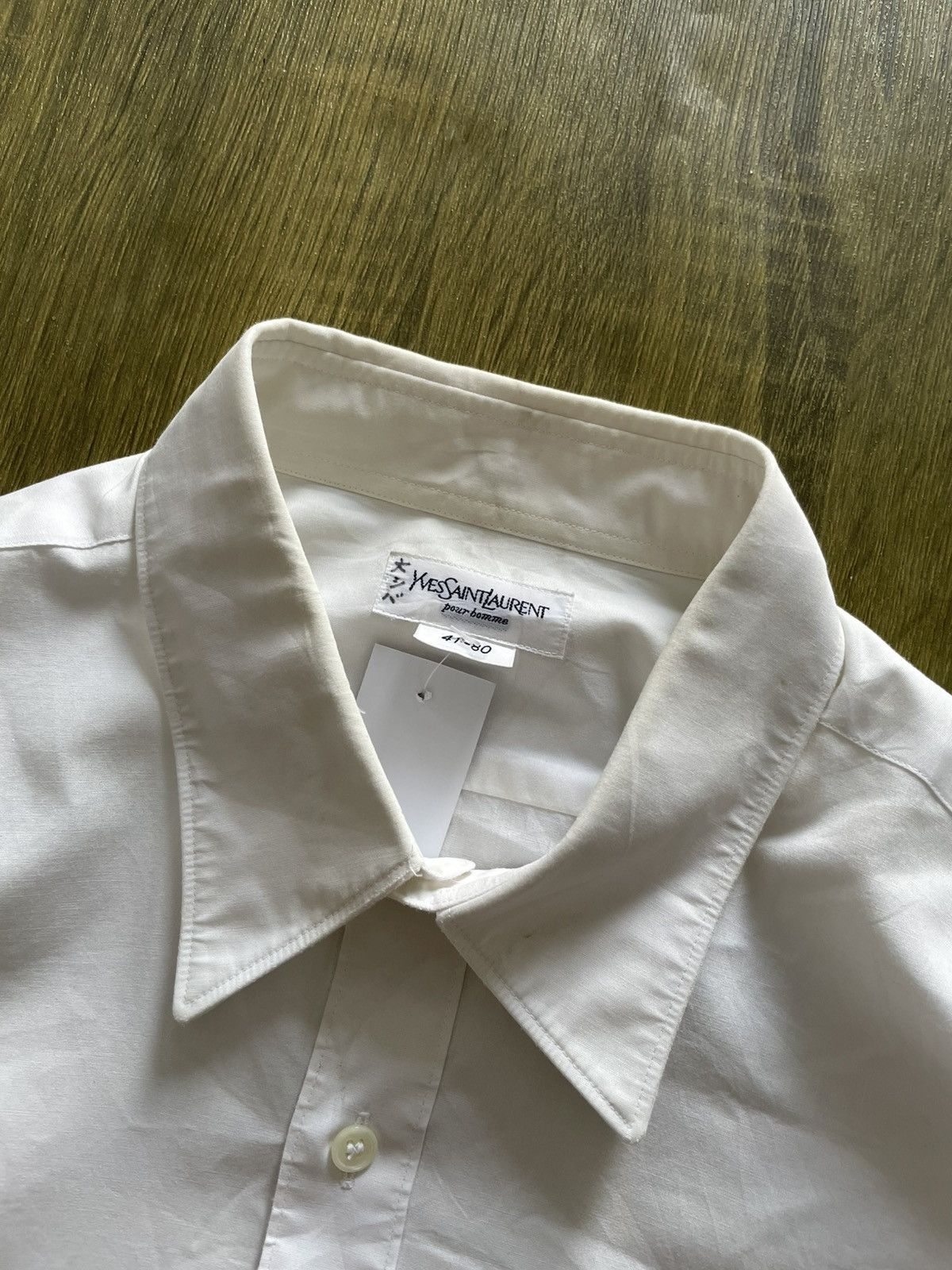 Yves Saint Laurent Yves Saint Laurent Shirt X Luxury Size US L / EU 52-54 / 3 - 3 Thumbnail