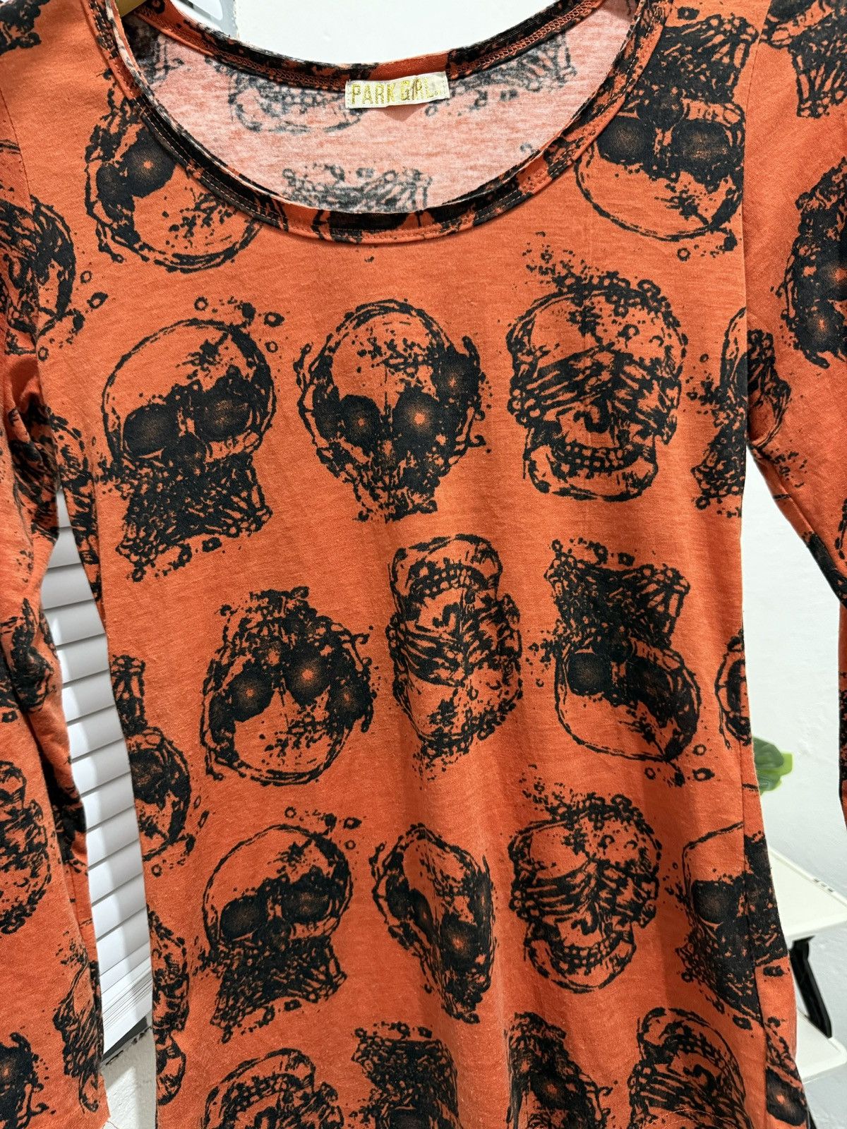 14th Addiction PARK GIRL SKULL ART IFSIX STYLE LONG SLEEVE Size M / US 6-8 / IT 42-44 - 3 Thumbnail