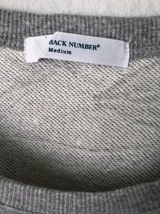 Japanese Brand Back Number Big Logo Sweatshirt Size M / US 6-8 / IT 42-44 - 3 Thumbnail
