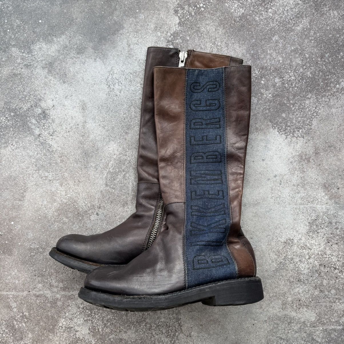 Dirk Bikkembergs Dirk Bikkembergs Leather Hi Boots Size US 9 / IT 39 - 2 Thumbnail