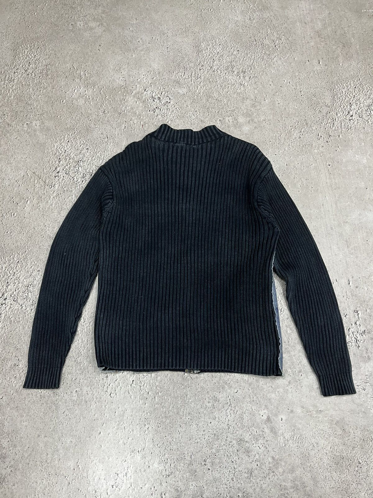 If Six Was Nine × Le Grande Bleu (L.G.B.) × Vintage Avant Garde If Six Was Nine Y2K Vintage ZIP Sweater Size US M / EU 48-50 / 2 - 9 Thumbnail