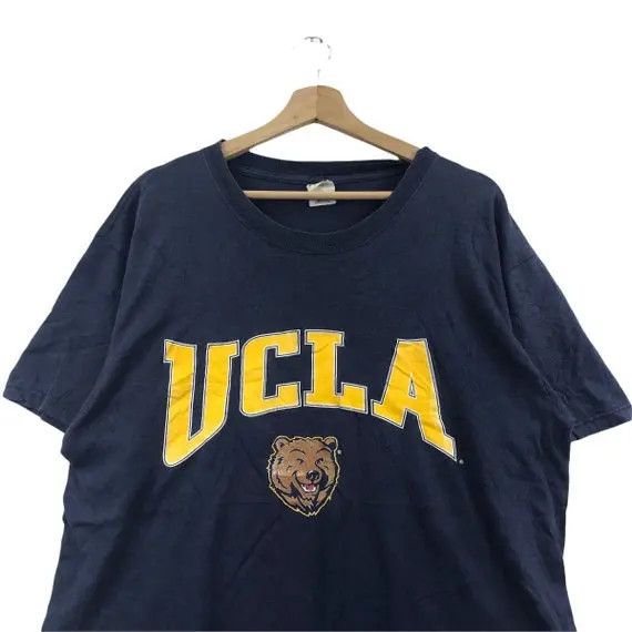 Vintage Vtg UCLA UNIVERSITY CALIFORNIA Bear Tee Shirt Alma Mater Size US L / EU 52-54 / 3 - 3 Thumbnail