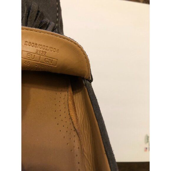 Zara Zara men's leather suede slip on loafers size US:12 EU:45 Size US 12 / EU 45 - 8 Thumbnail