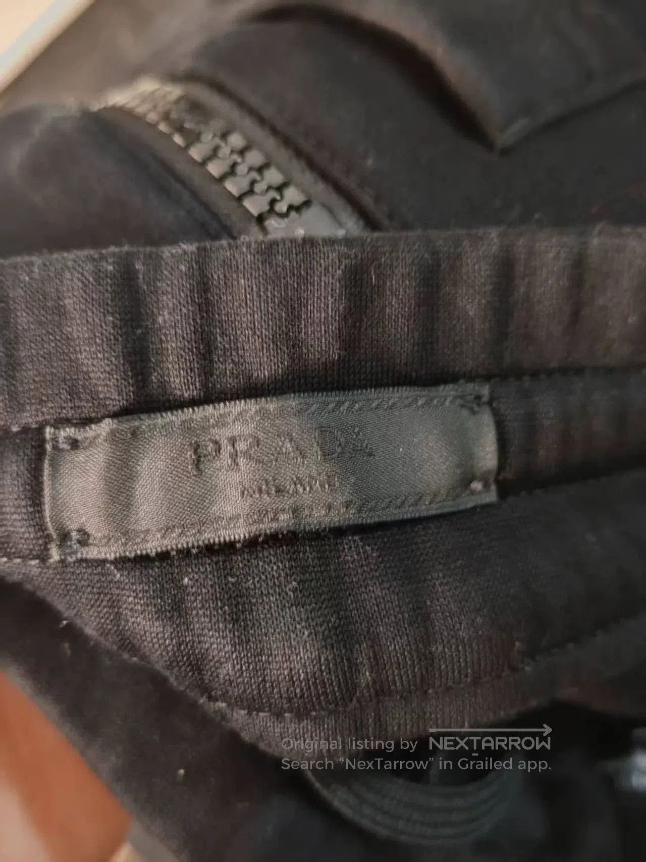 Prada Prada Triangle Logo Pants in Excellent Condition. Size US 30 / EU 46 - 3 Thumbnail