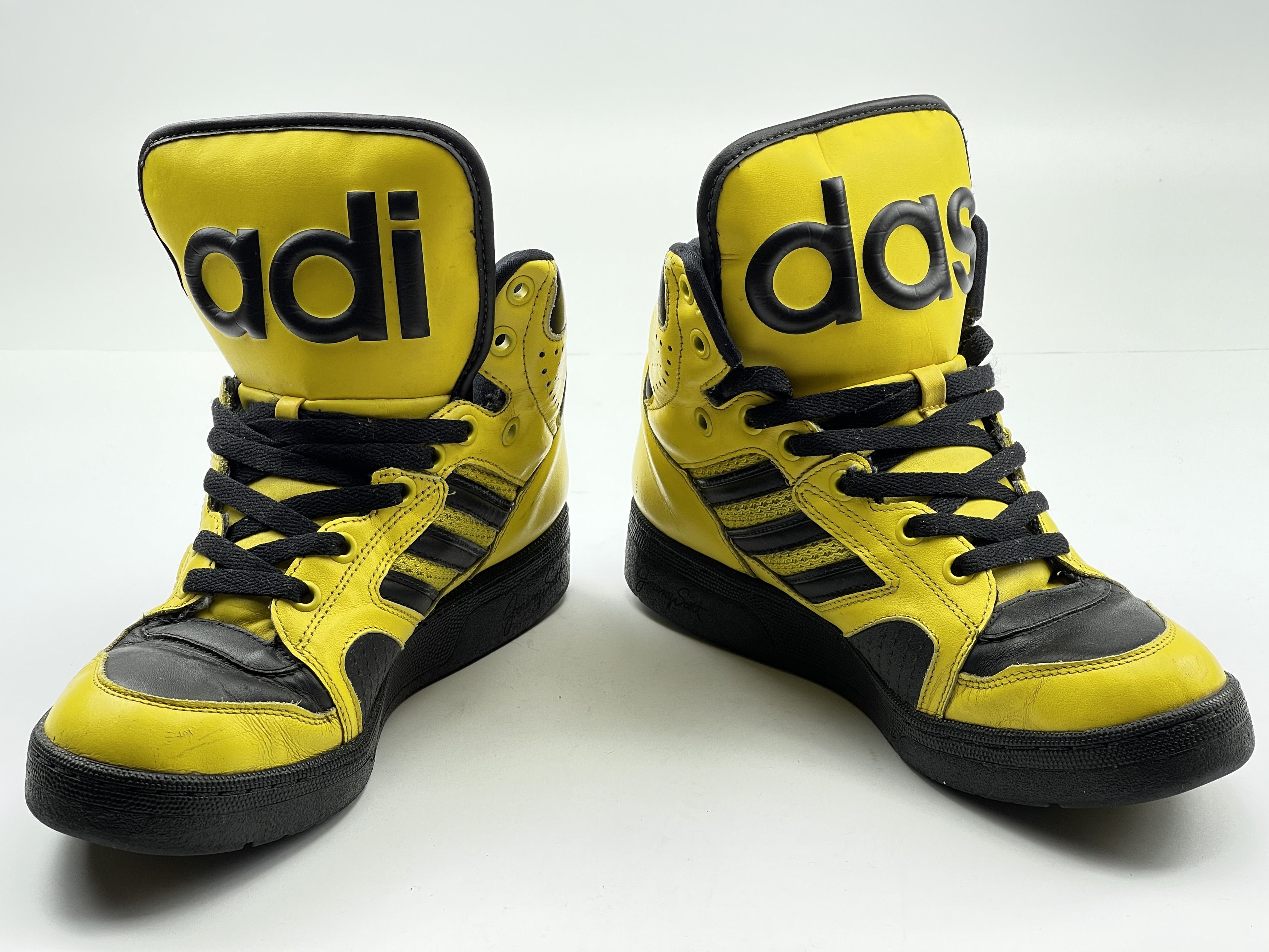 Adidas × Jeremy Scott Adidas sneakers Jeremy Scott Instinct Top shoes ObyO V24530 Size US 7.5 / EU 40-41 - 5 Thumbnail