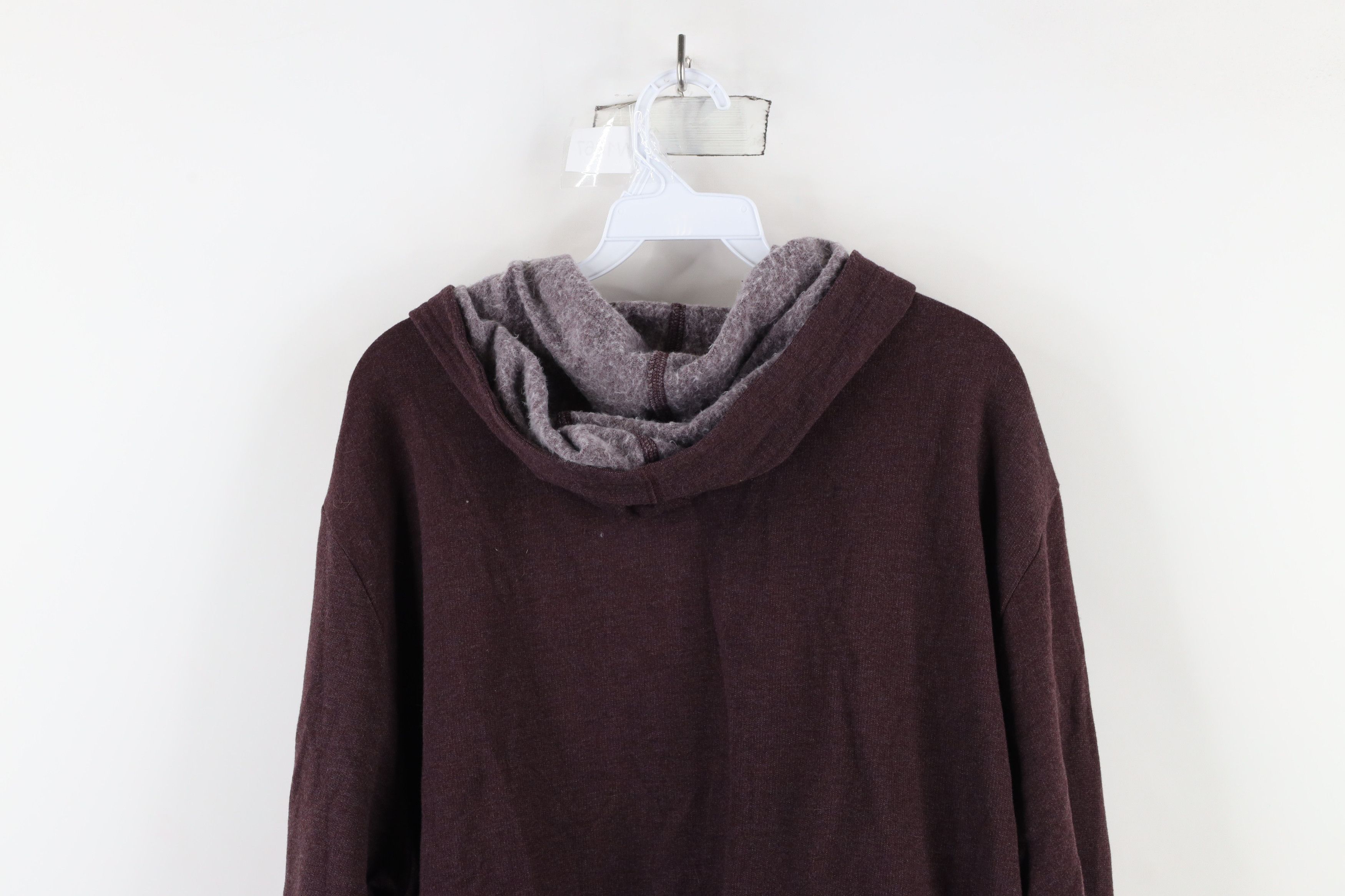 TravisMathew × Vintage Travis Mathew Golf Soft Knit Henley Hoodie Sweatshirt Purple Size US XXL / EU 58 / 5 - 12 Thumbnail