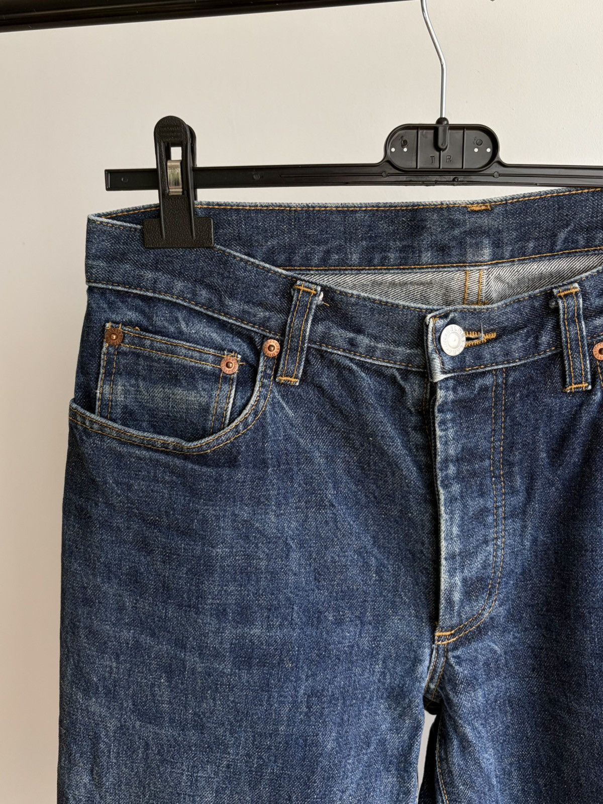 Helmut Lang Archive Helmut Lang AW97 raw denim jeans Size US 30 / EU 46 - 2 Thumbnail