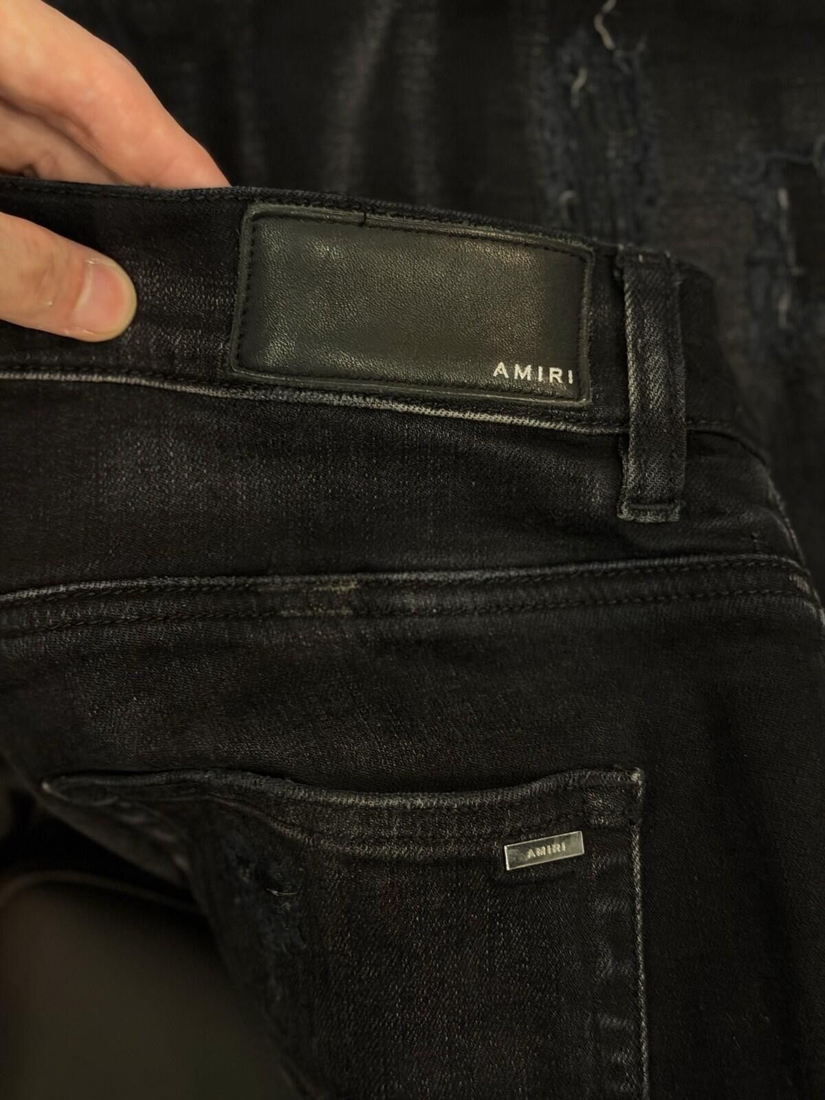 Amiri Size 31 - Amiri Black Jeans 100% Authentic Rare Size US 31 - 8 Thumbnail