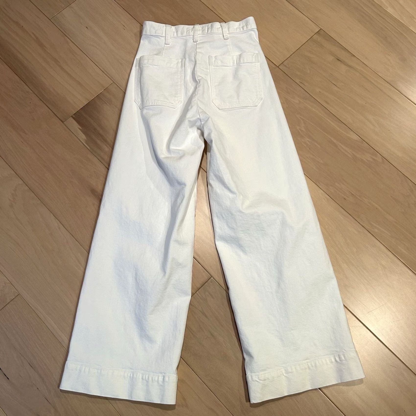 THE GREAT The Great The Seafair Jean True White Women's 26 Pants Size 26" / US 2 / IT 38 - 3 Thumbnail