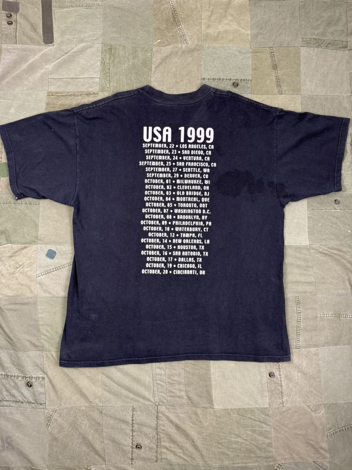 Band Tees × Vintage Mercyful Fate 1999 Tour Tee Size US XL / EU 56 / 4 - 4 Thumbnail
