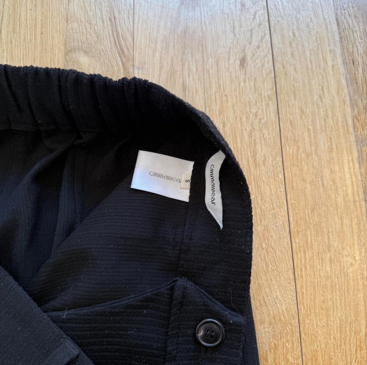 CMMAWEAR CMMAWEAR Chevalier Trousers (Black) Size US 30 / EU 46 - 6 Thumbnail