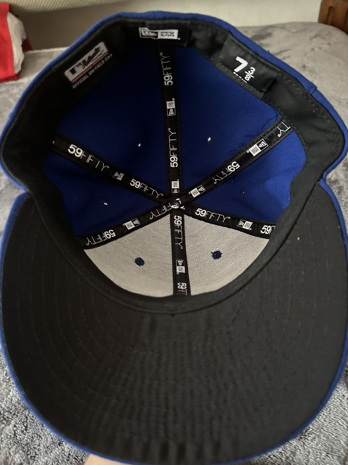 New Era Toronto Blue Jays Hat 7 3/8 Size ONE SIZE - 3 Thumbnail