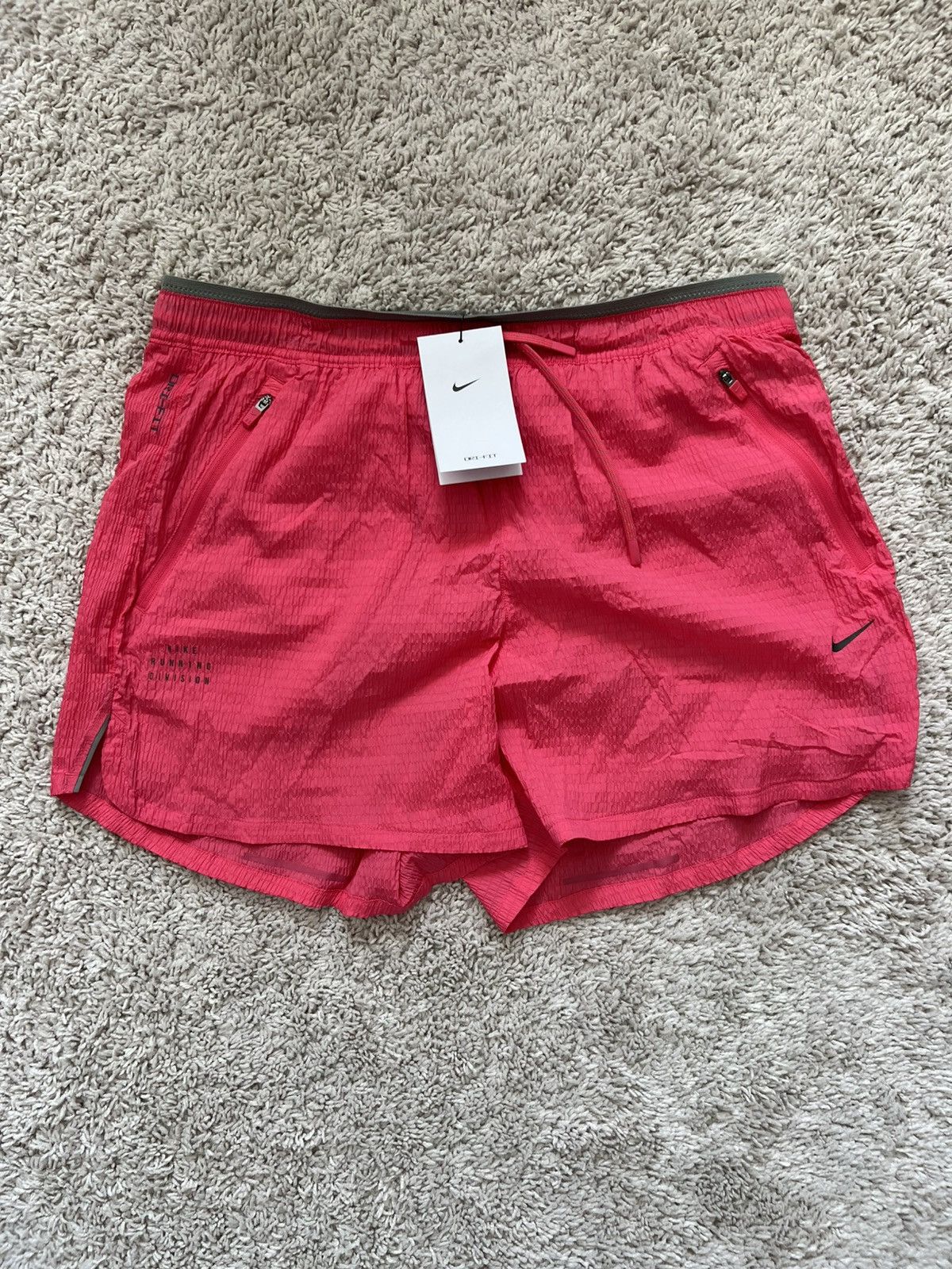 Nike Nike Stride DRI-FIT Running Shorts Brief Lined 5" Size US 32 / EU 48 - 9 Thumbnail