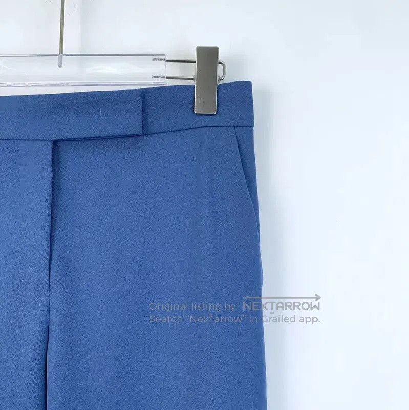 Max Mara MaxMara Women's Blue Wool Casual Pants . Size 22" - 3 Thumbnail